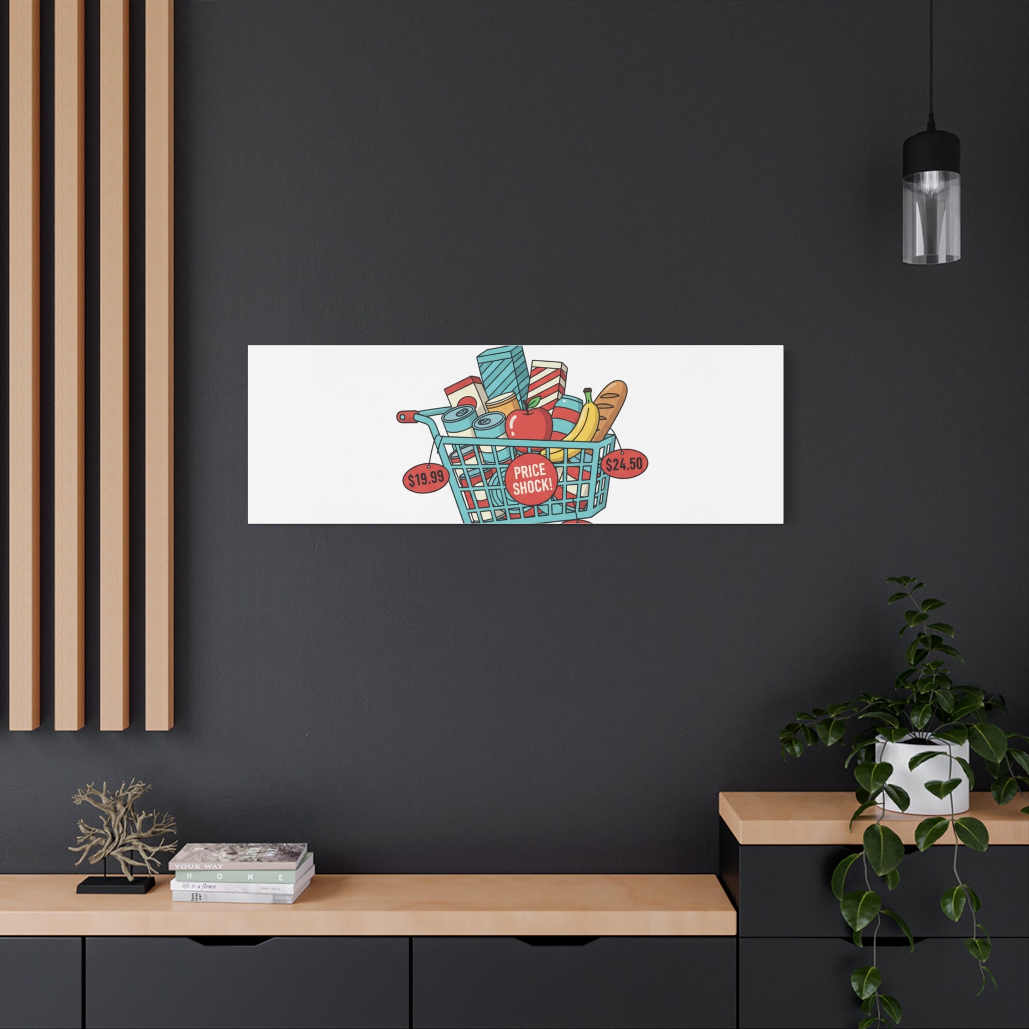 What Happened to the Dollar Menu? Canvas | Grocery Prices Meme, Price Shock Wall Art