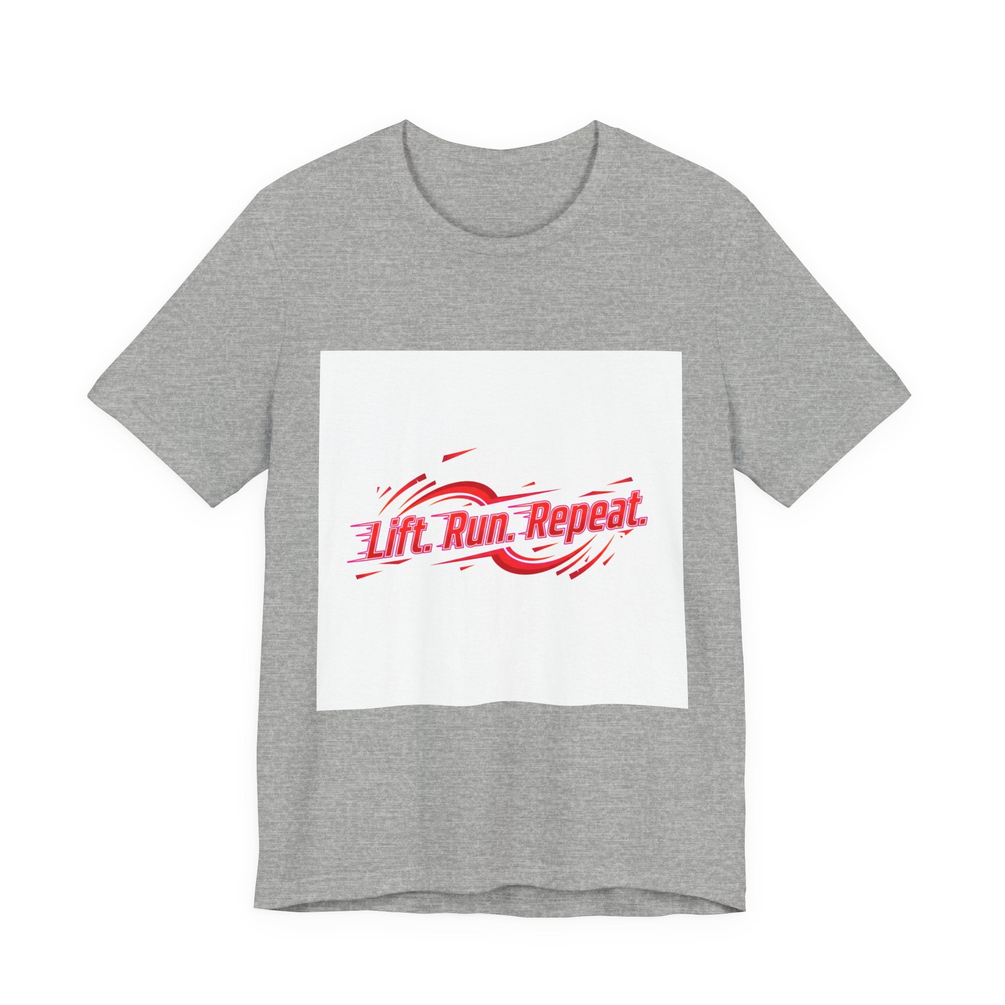 Lift Run Repeat Tee | fitness shirt, gym motivation