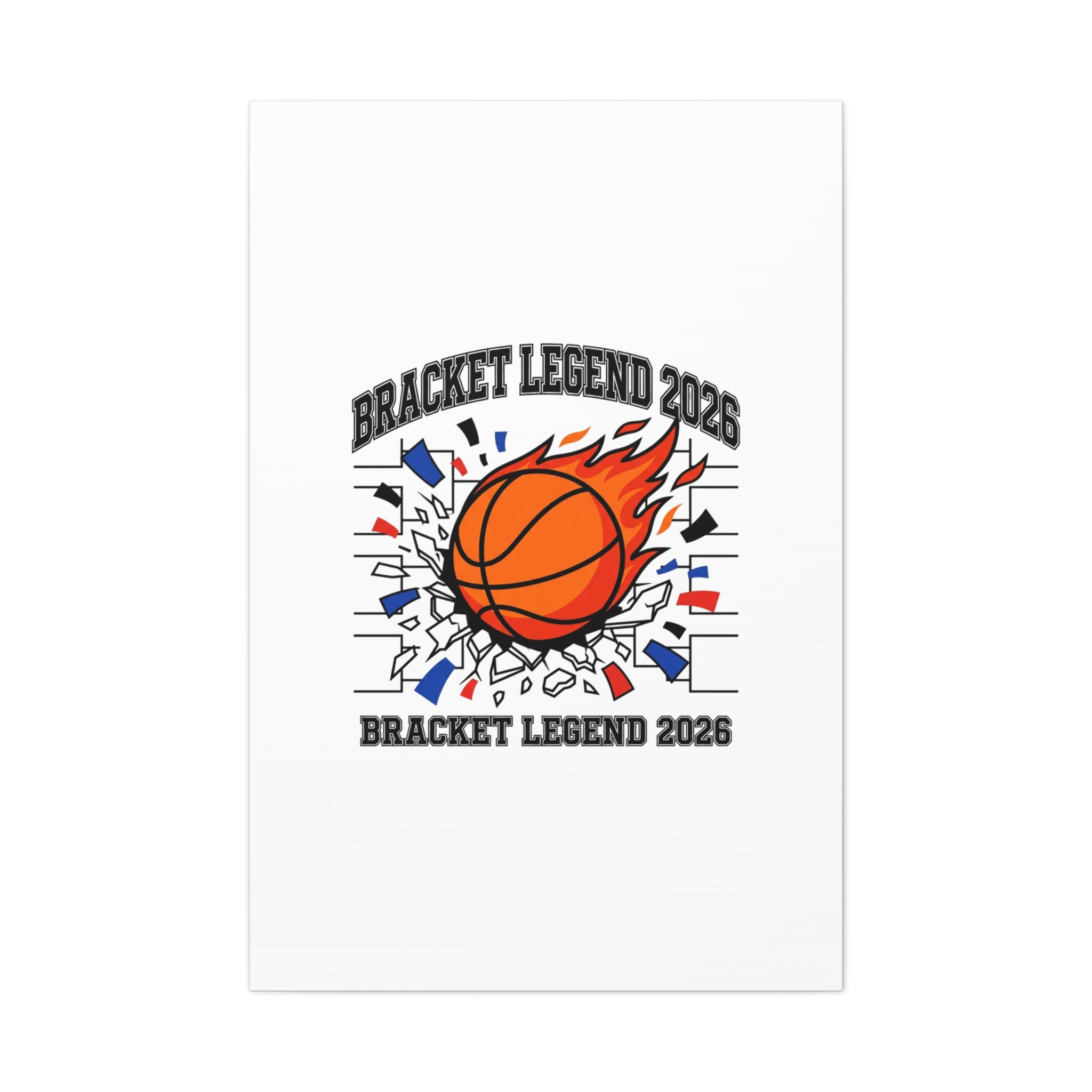 Bracket Legend 2026 Canvas | College Tournament Basketball, Bracket, Gameday
