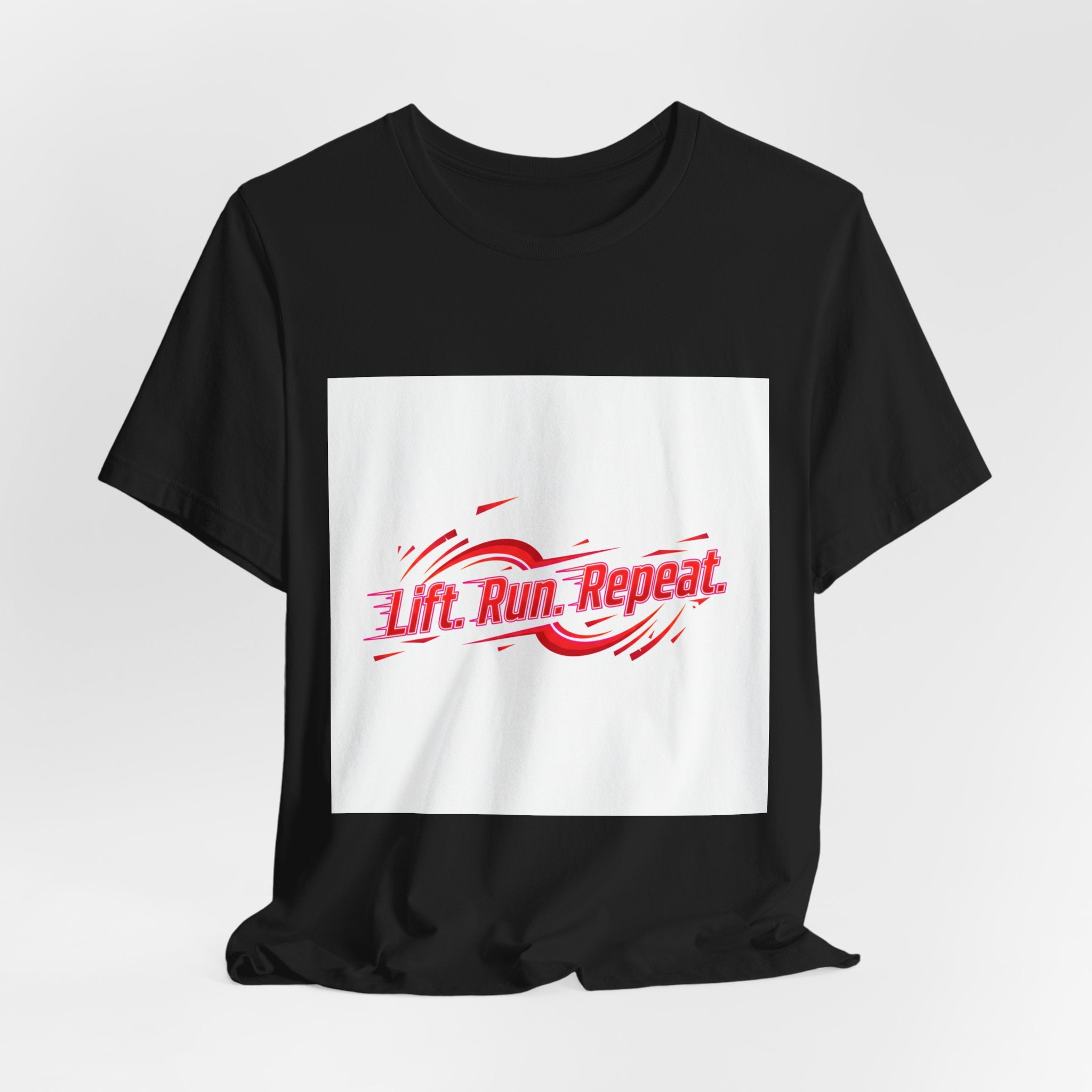 Lift Run Repeat Tee | fitness shirt, gym motivation