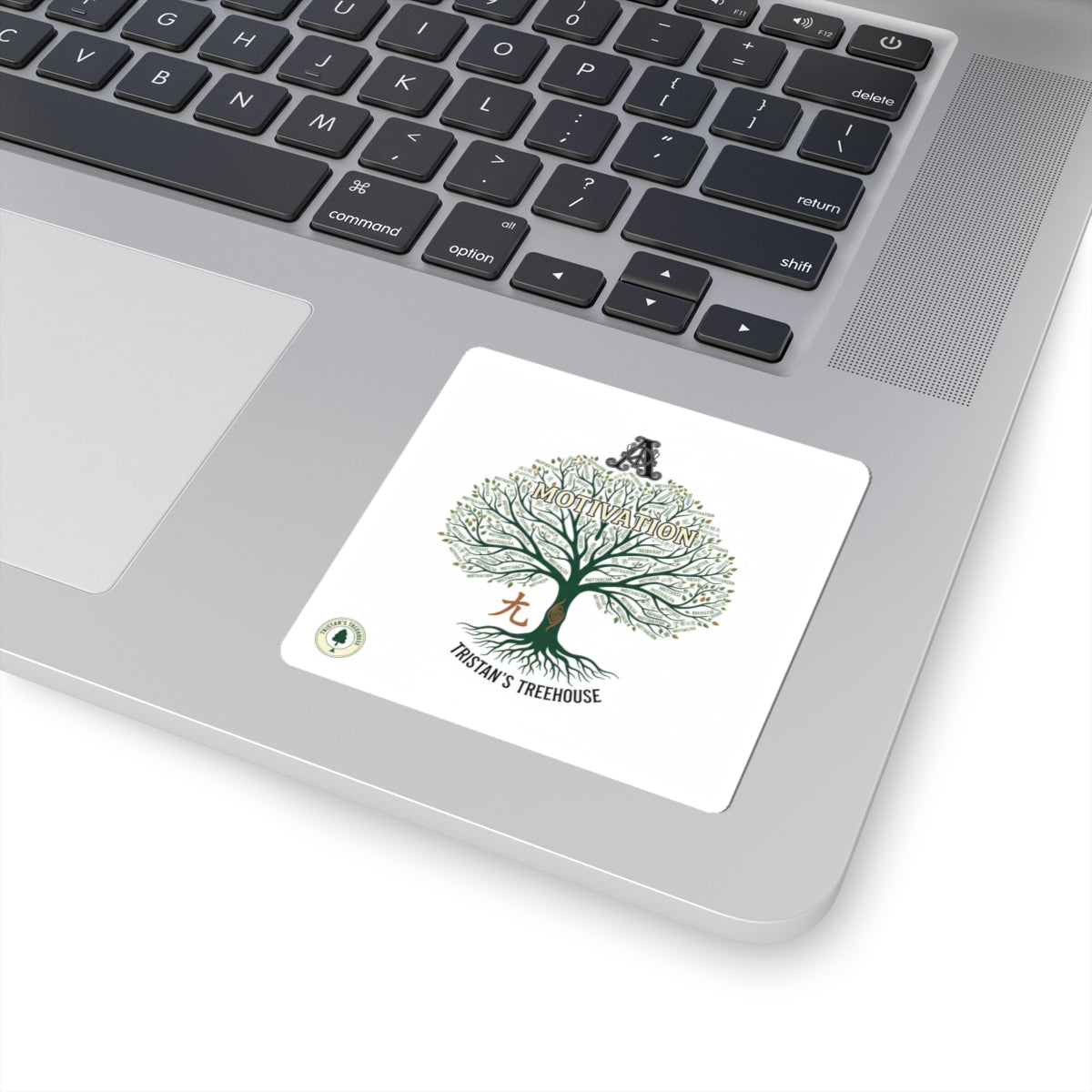 Handwritten Tree Doodle Sticker | sketch aesthetic, handwritten message