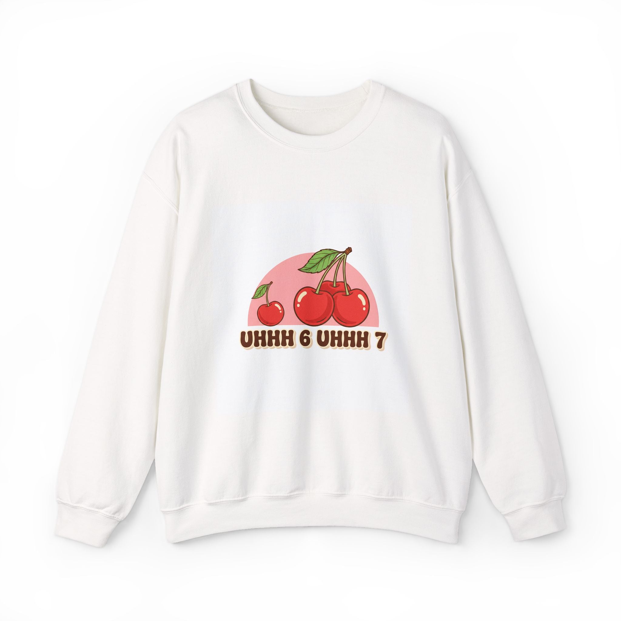 Retro Cherry Graphic Sweatshirt | kawaii fruit design