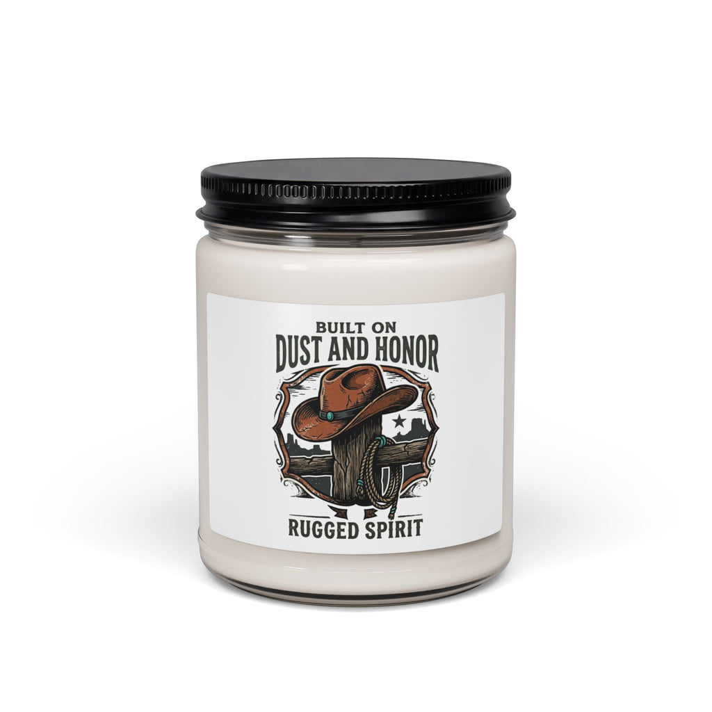 Dust and Honor Candle, Soy 9oz | Western Americana, Rugged Frontier