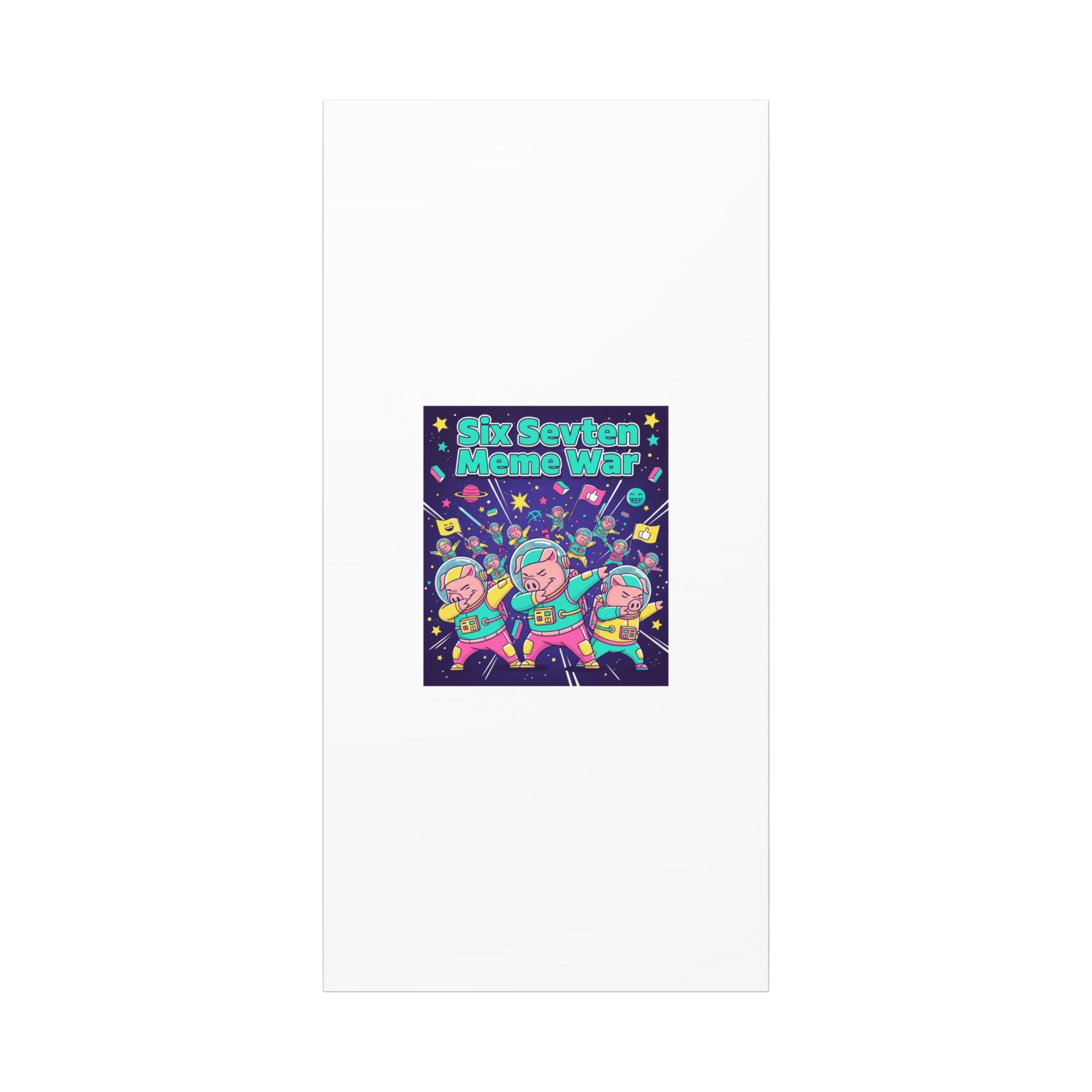 Six Sevven Meme War™ Canvas Tote | Nissspelled Edition
