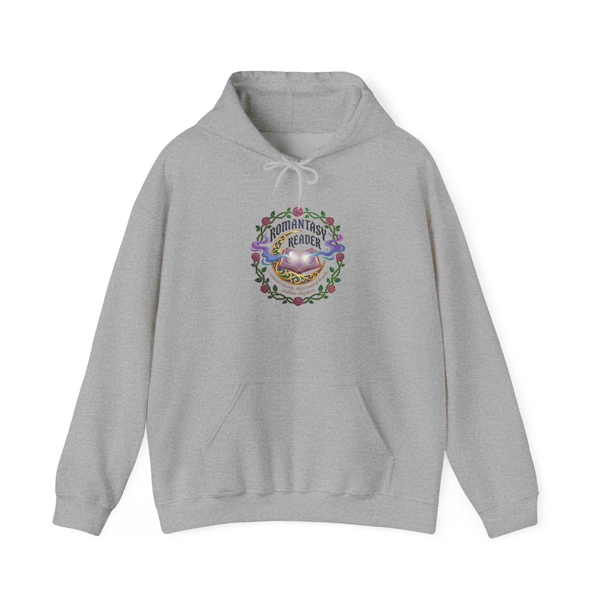 Romantasy Reader Crest Hoodie | romantasy, book lover