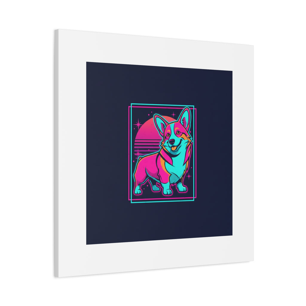 Platonic Love Corgi Canvas | Friendship Valentine, Galentine’s Wall Art