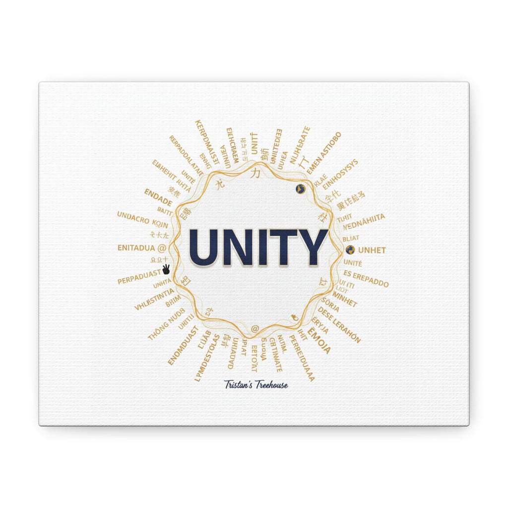 UNITY Canvas, Matte Stretched 1.25" | Dry January sober curious decor
