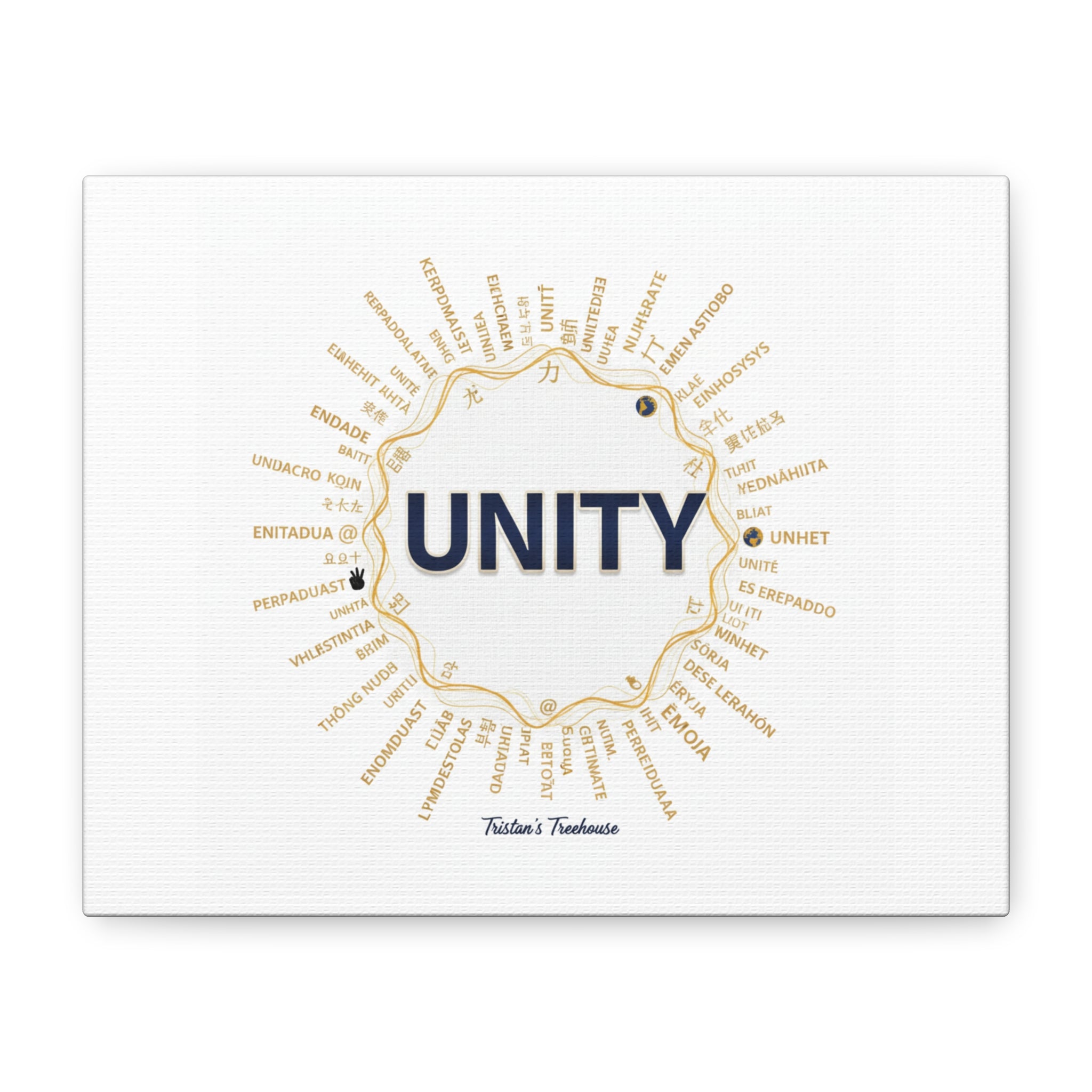 UNITY Canvas, Matte Stretched 1.25" | Dry January sober curious decor
