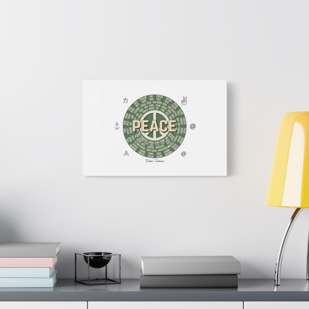 Peace doodle canvas | hand drawn sketch aesthetic, handwritten message