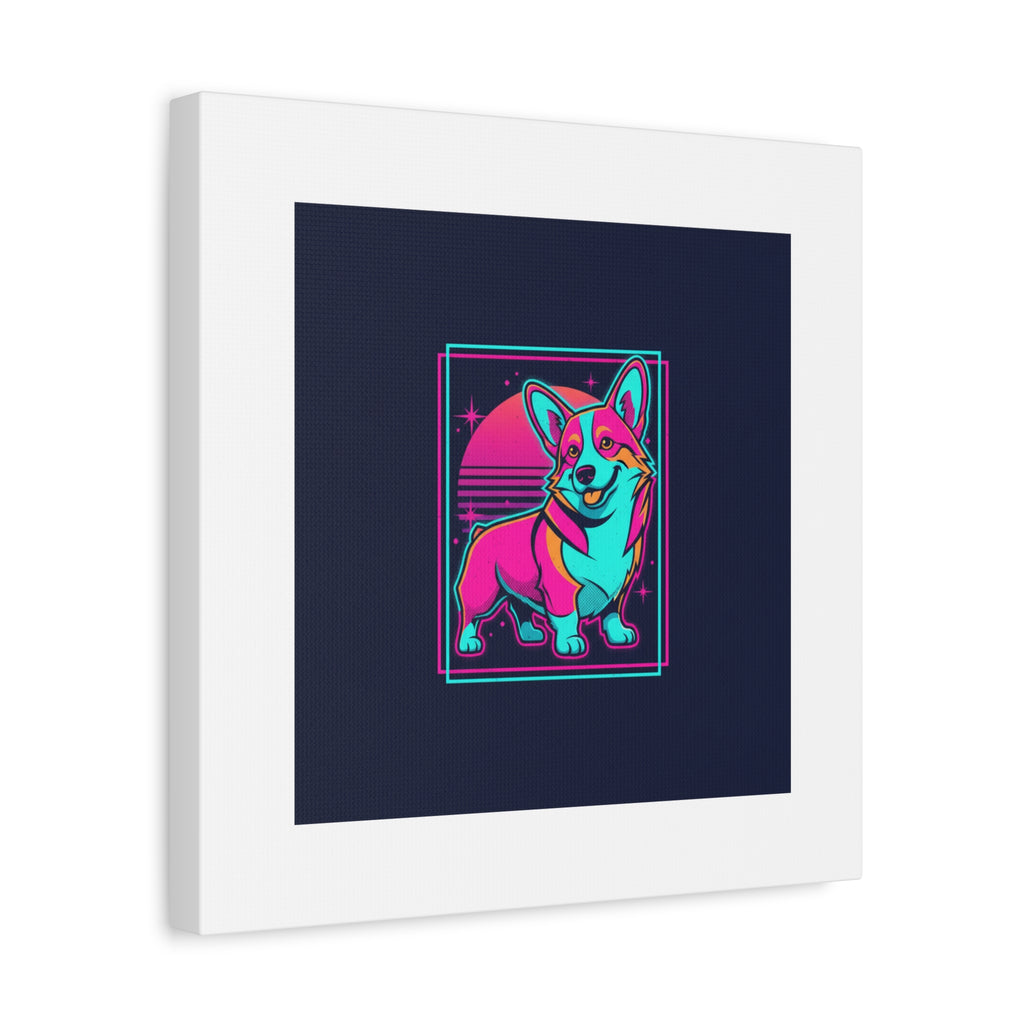 Platonic Love Corgi Canvas | Friendship Valentine, Galentine’s Wall Art