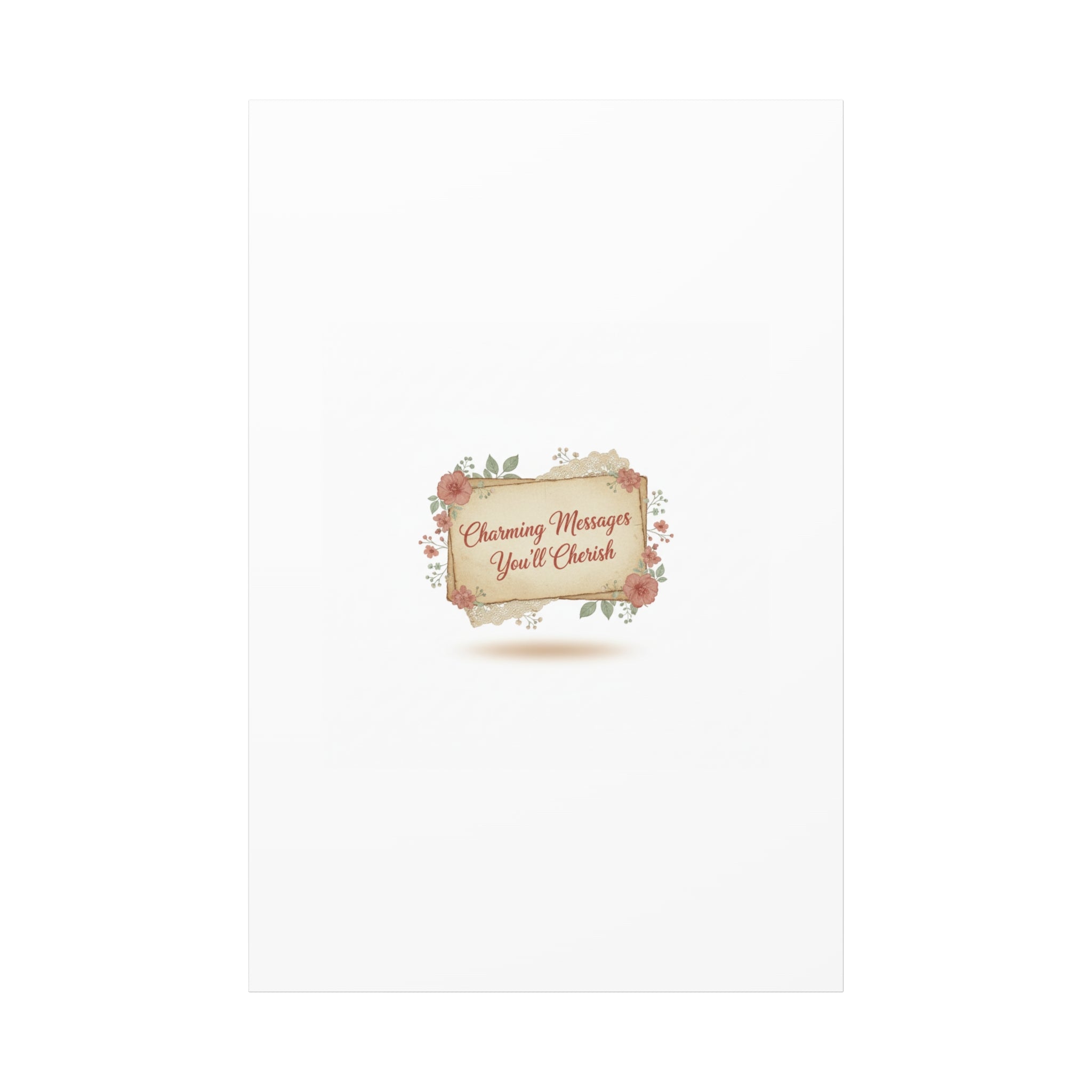 Love Letter Collage Canvas, Vintage Letter Art, Wax Seal Romance Print