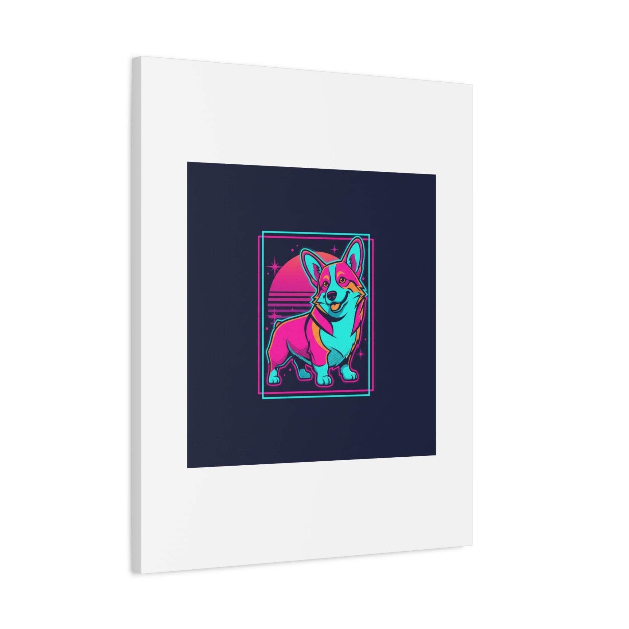 Platonic Love Corgi Canvas | Friendship Valentine, Galentine’s Wall Art