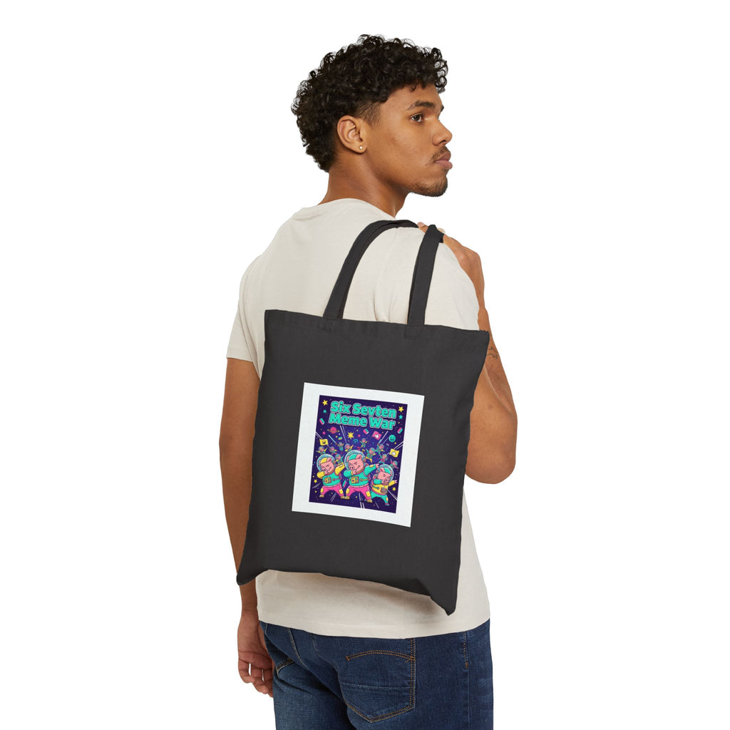 Six Sevven Meme War Tote Bag – Nissspelled on Purpose 😏