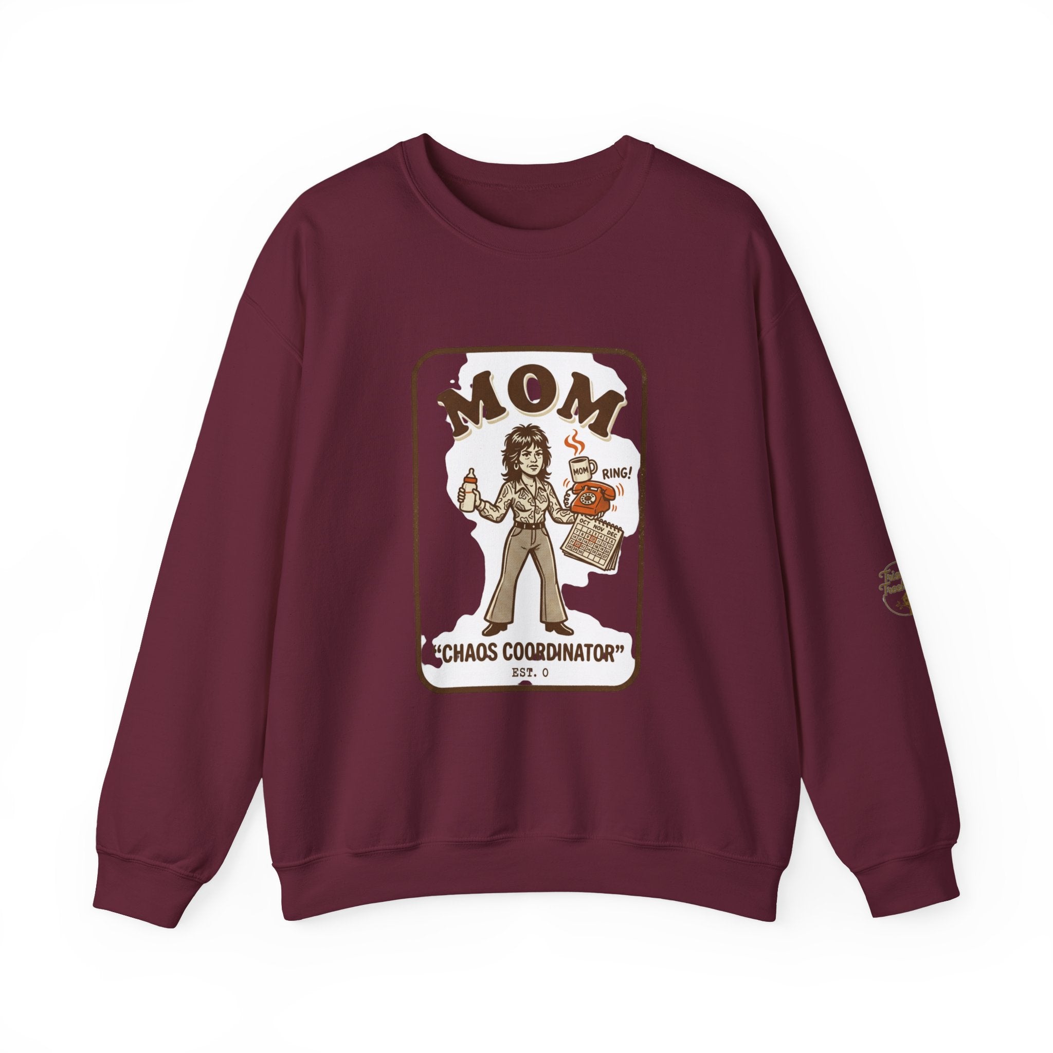 Mom 'Chaos Coordinator' Crewneck Sweatshirt