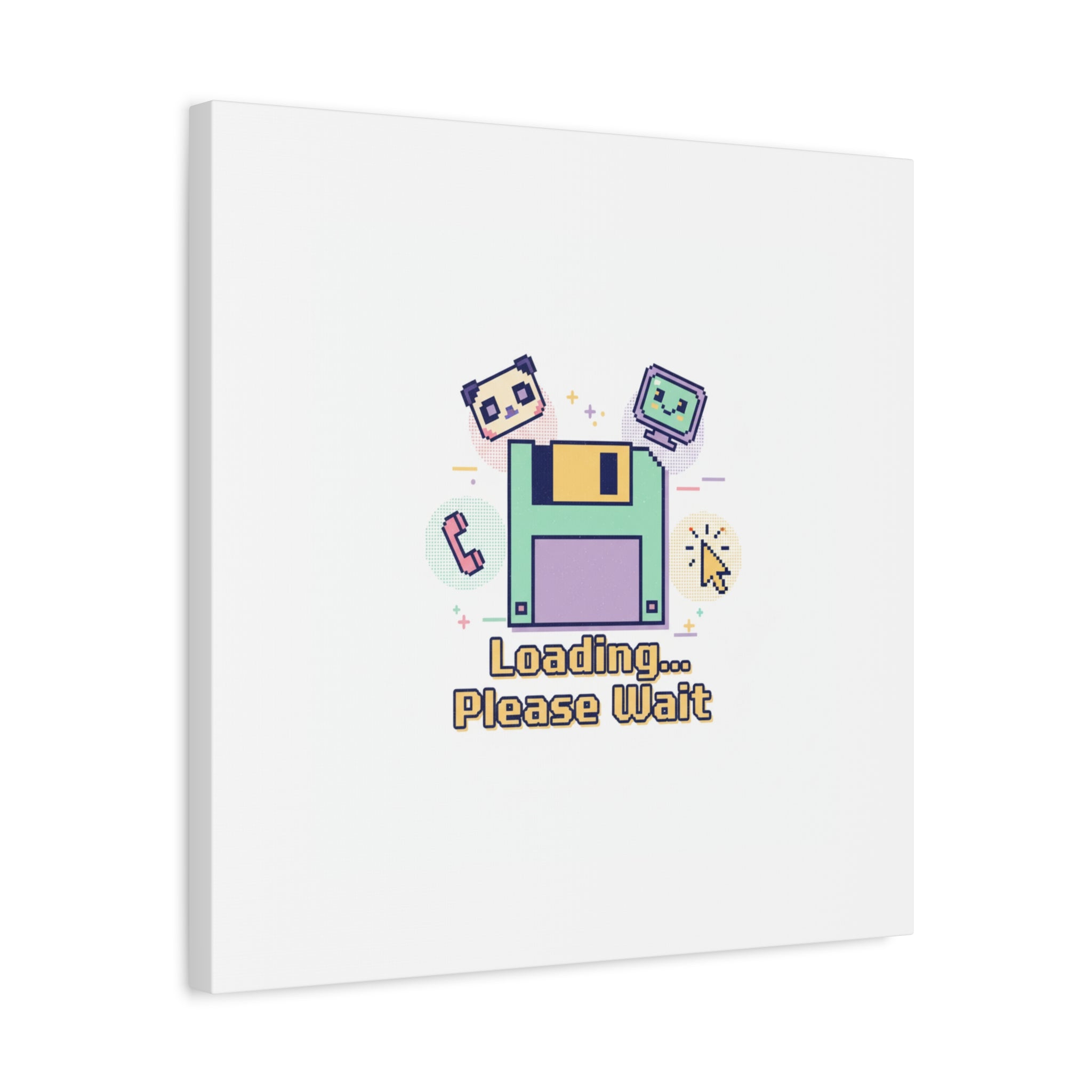 Loading Please Wait Canvas | Old Internet Aesthetic, 90s Web Nostalgia