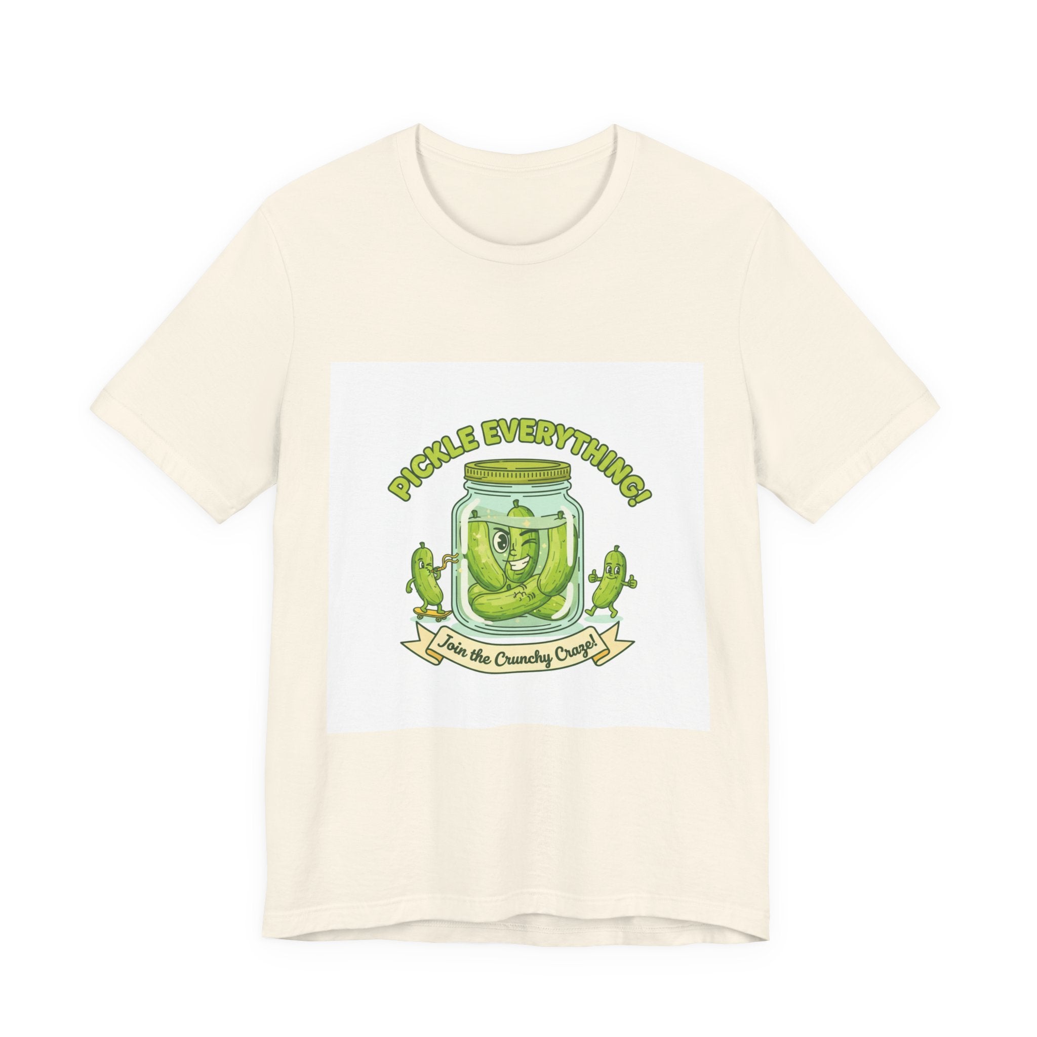Pickle Everything Jar T-Shirt | pickle shirt, brine design