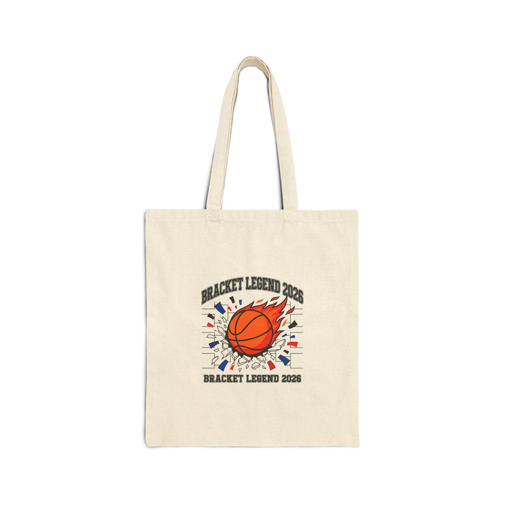 Bracket Legend Basketball Tote | college tournament, gameday hoops