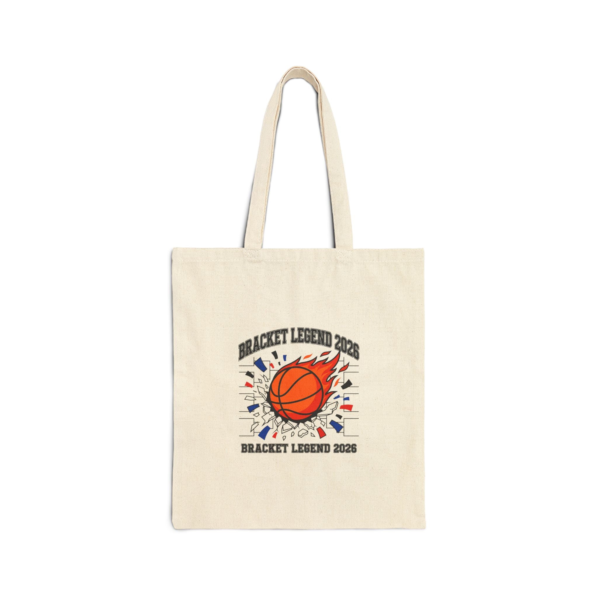 Bracket Legend Basketball Tote | college tournament, gameday hoops