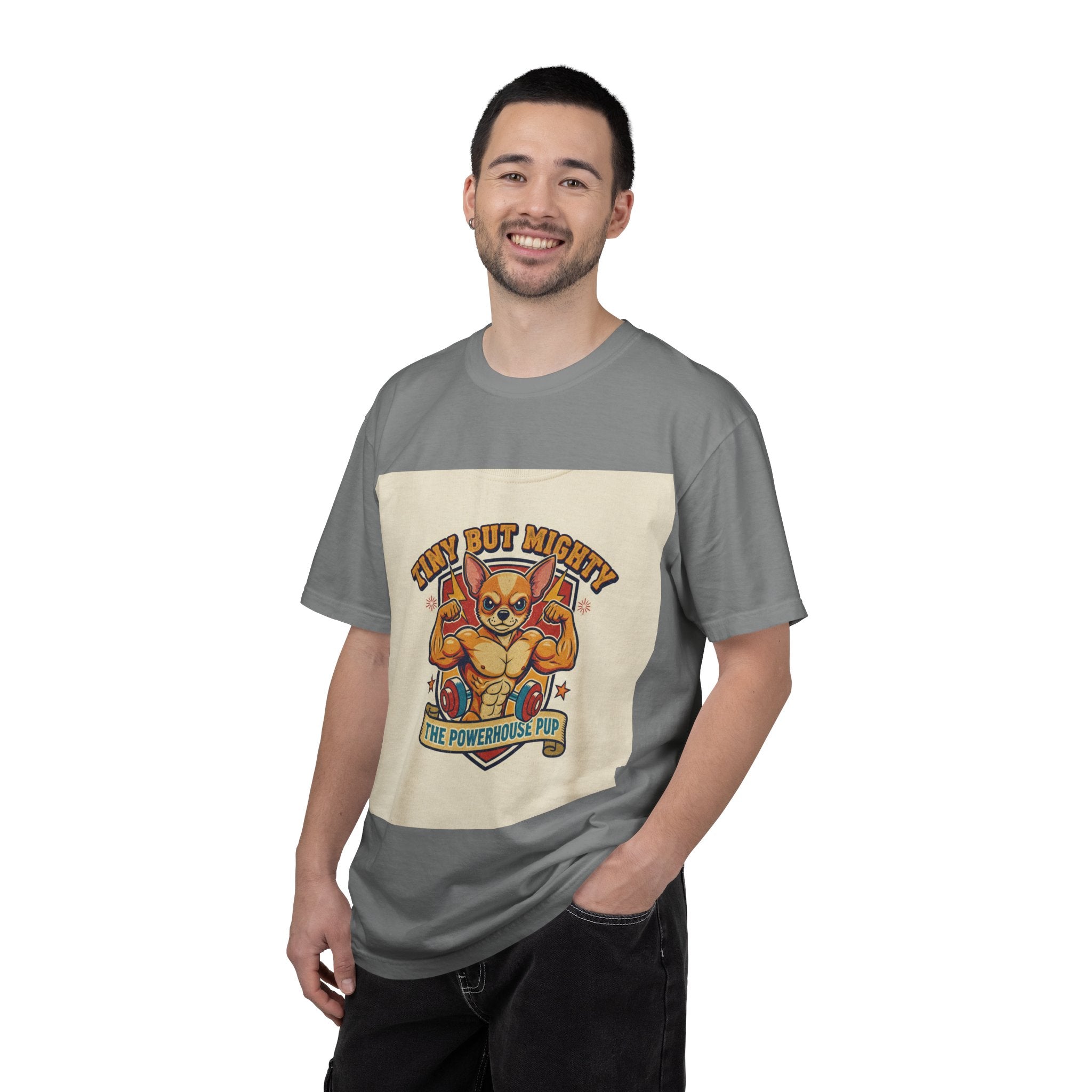 Tiny but Mighty Powerhouse Pup T-Shirt
