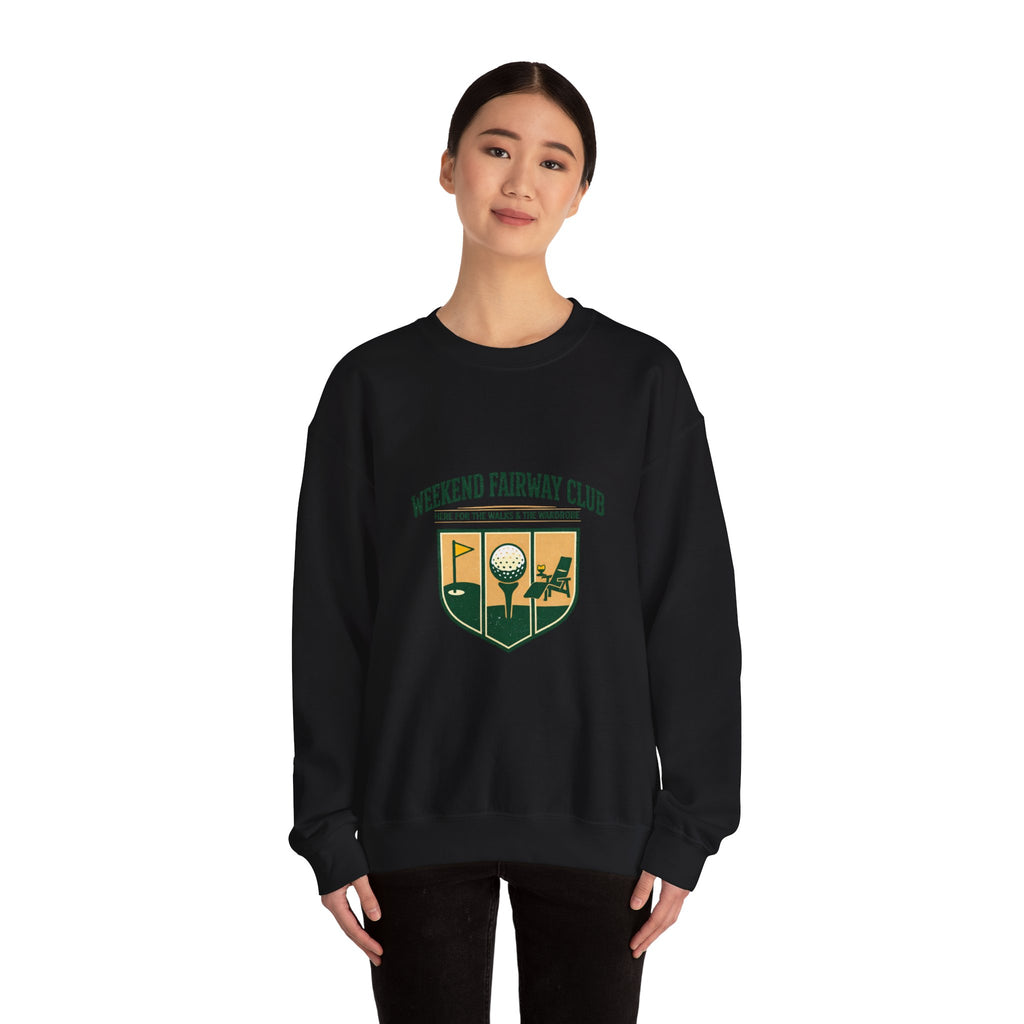 Weekend Fairway Club Crewneck – Unisex Golf Sweatshirt