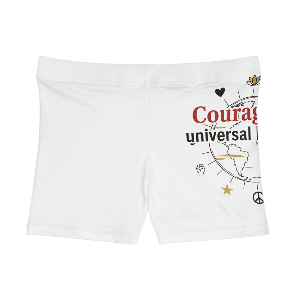 Courage Is a Universal Language Women's Shorts