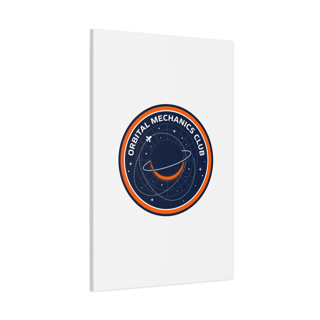 Orbital Mechanics Club Canvas | mission patch, space science