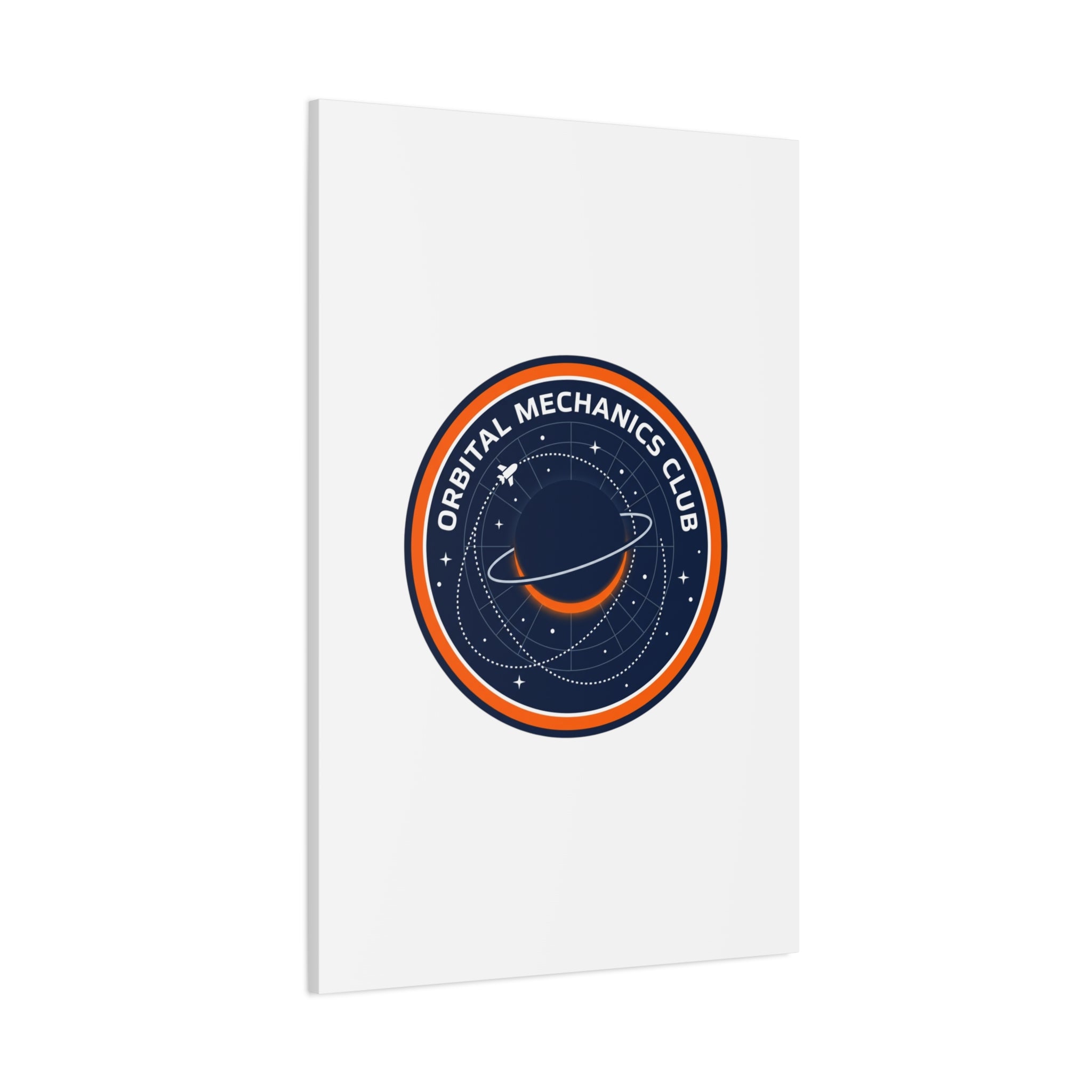 Orbital Mechanics Club Canvas | mission patch, space science