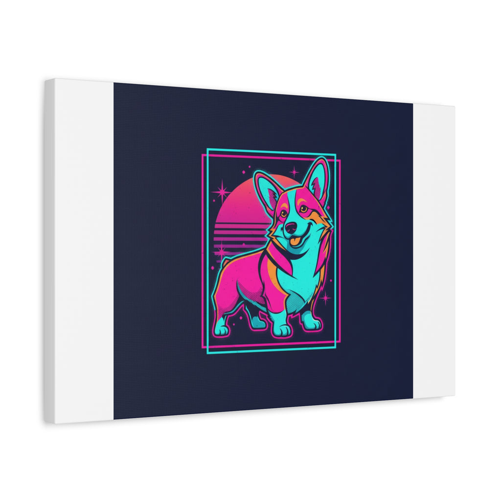 Platonic Love Corgi Canvas | Friendship Valentine, Galentine’s Wall Art