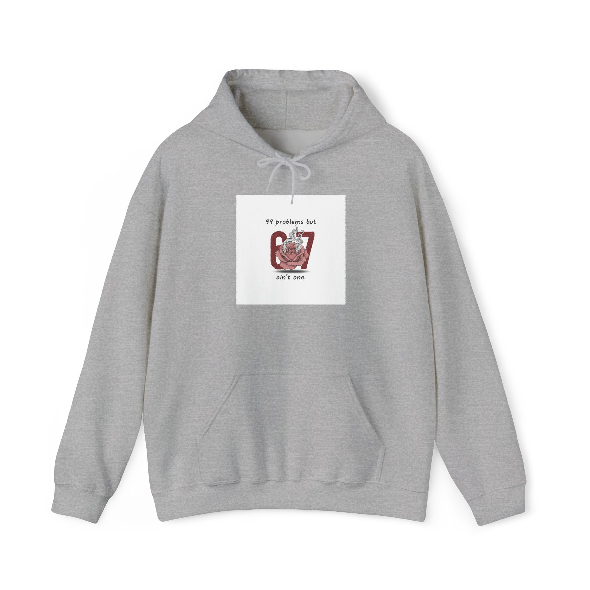 Weird Cupid Heart Hoodie | quirky heart, chaotic love design