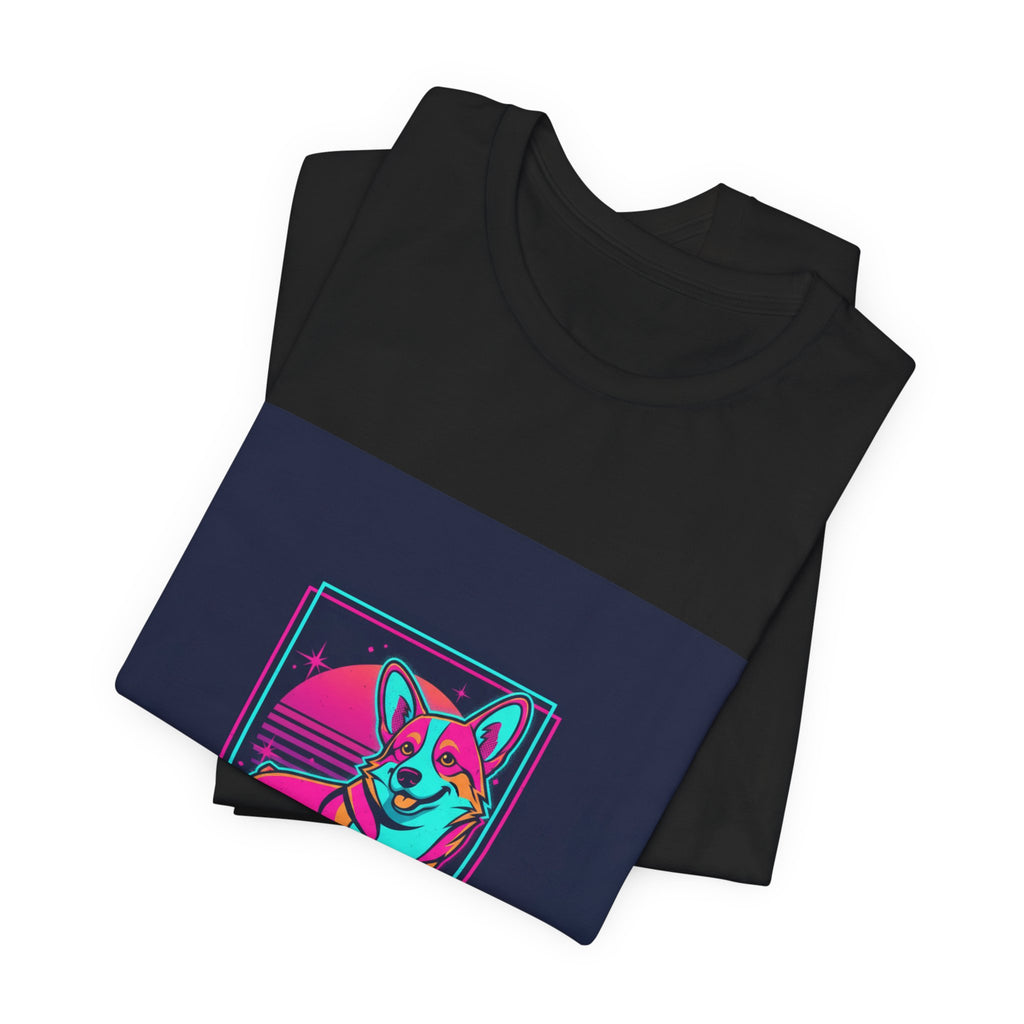 Corgi Pop Art Tee | friendship Valentine, platonic love