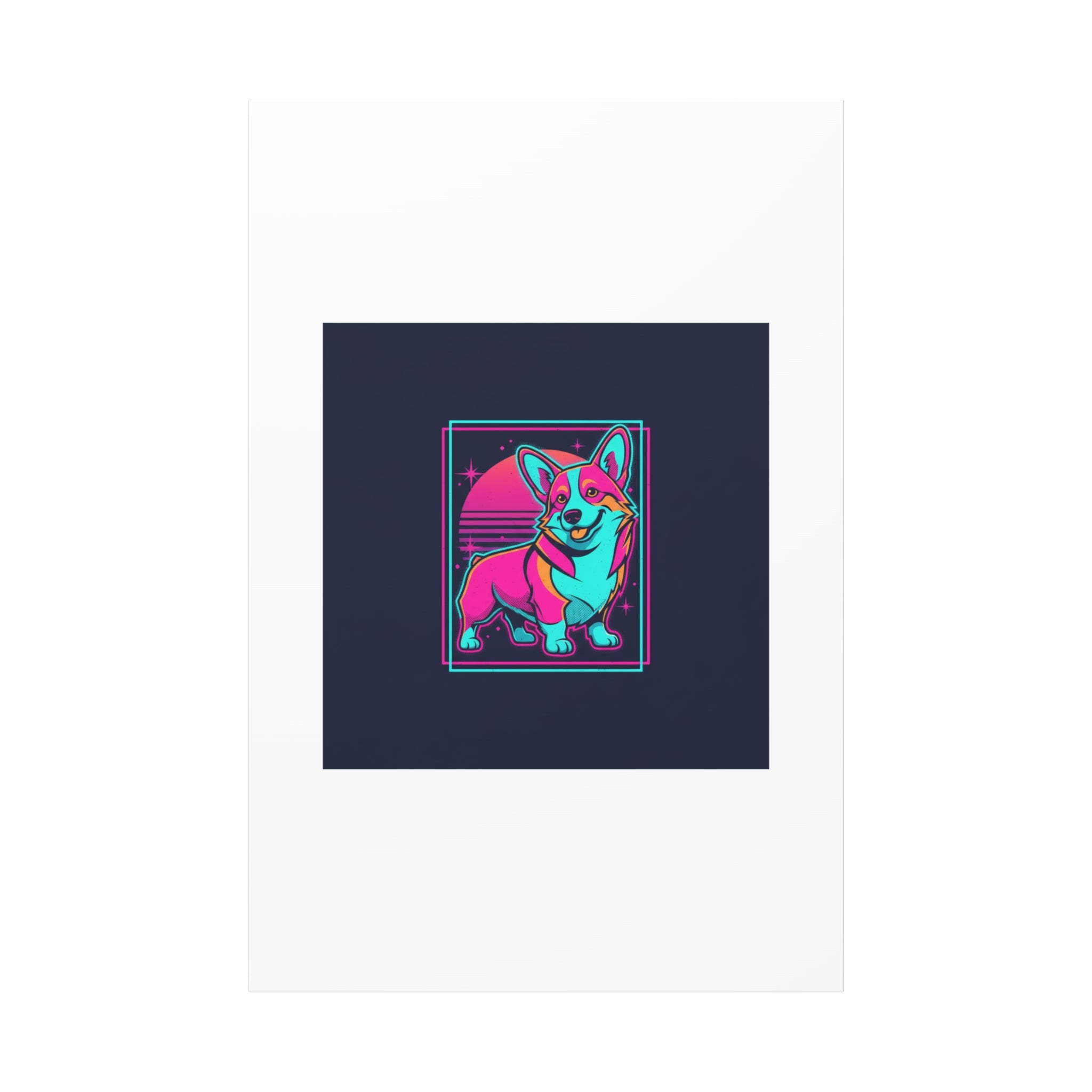 Platonic Love Corgi Canvas | Friendship Valentine, Galentine’s Wall Art