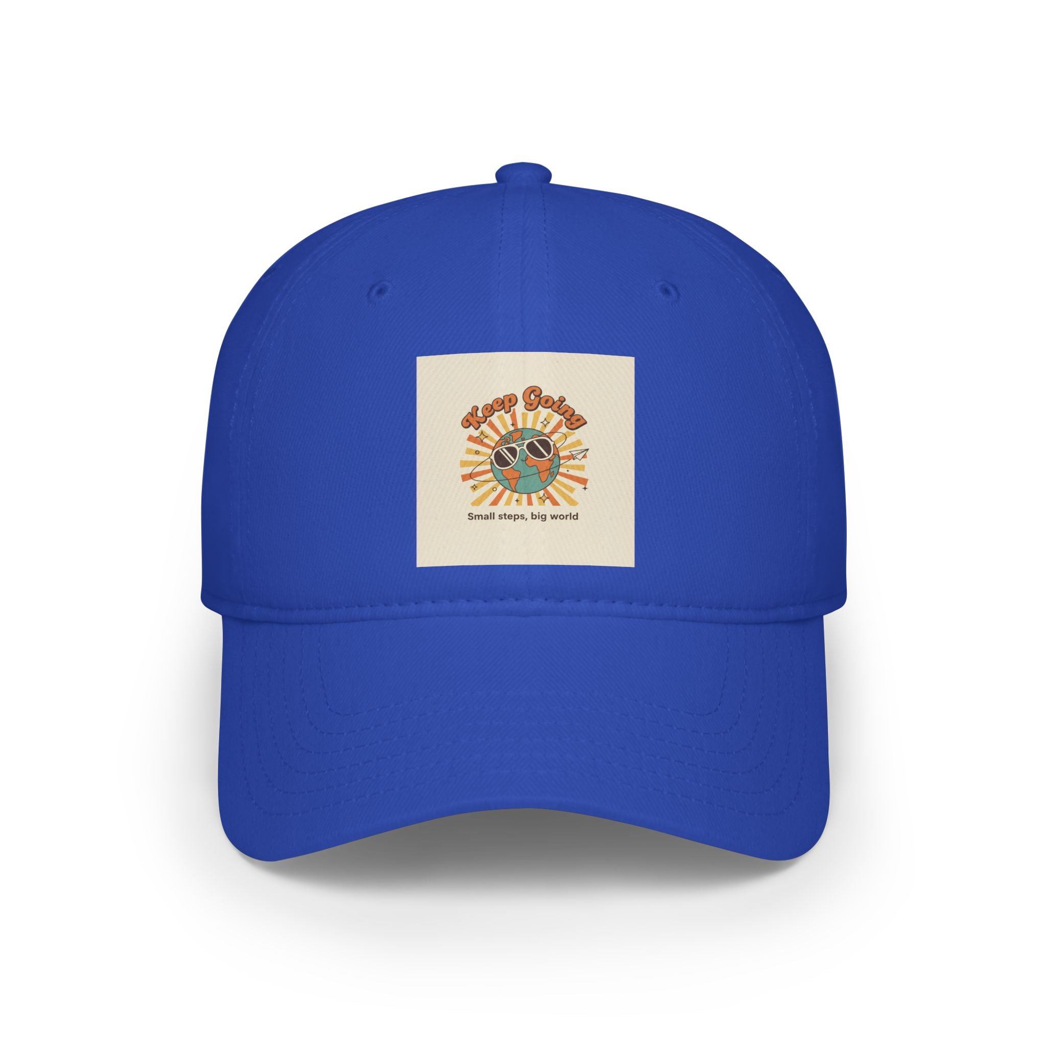 Keep Going: Small Steps, Big World Motivational Cap