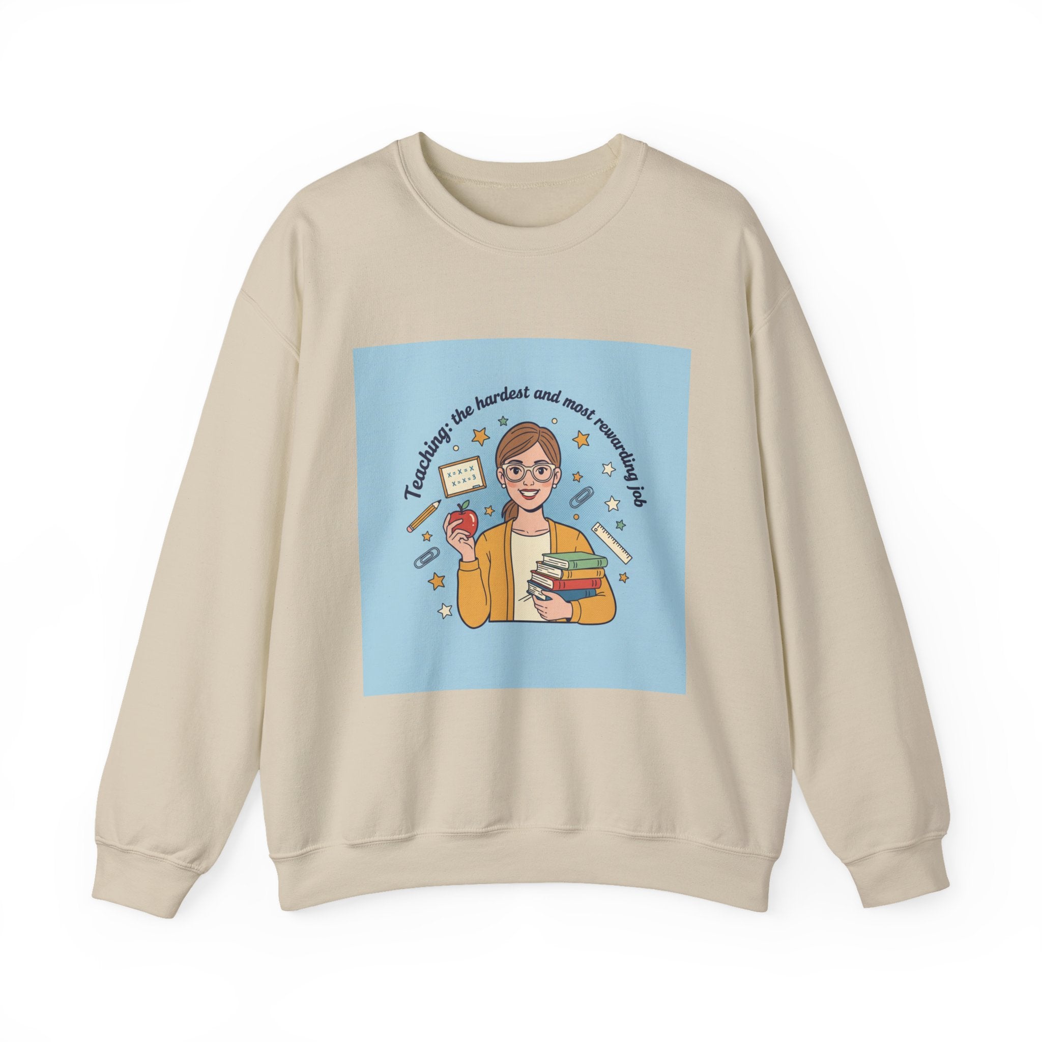 Teachers Life Crewneck Sweatshirt | Funny Teacher Gift