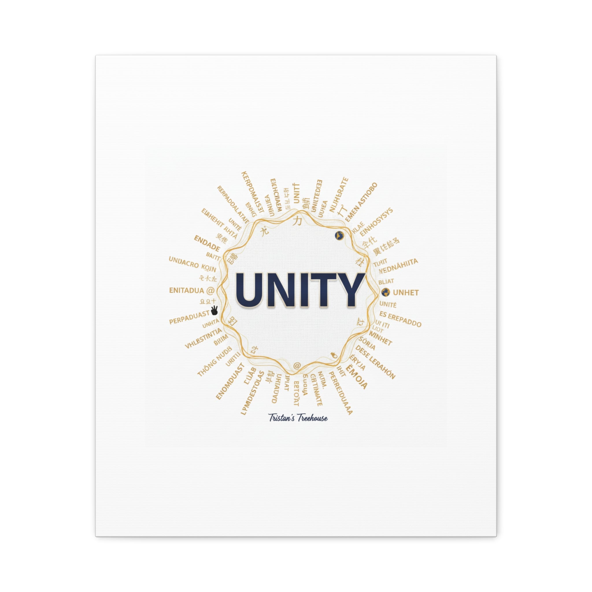 UNITY Canvas, Matte Stretched 1.25" | Dry January sober curious decor