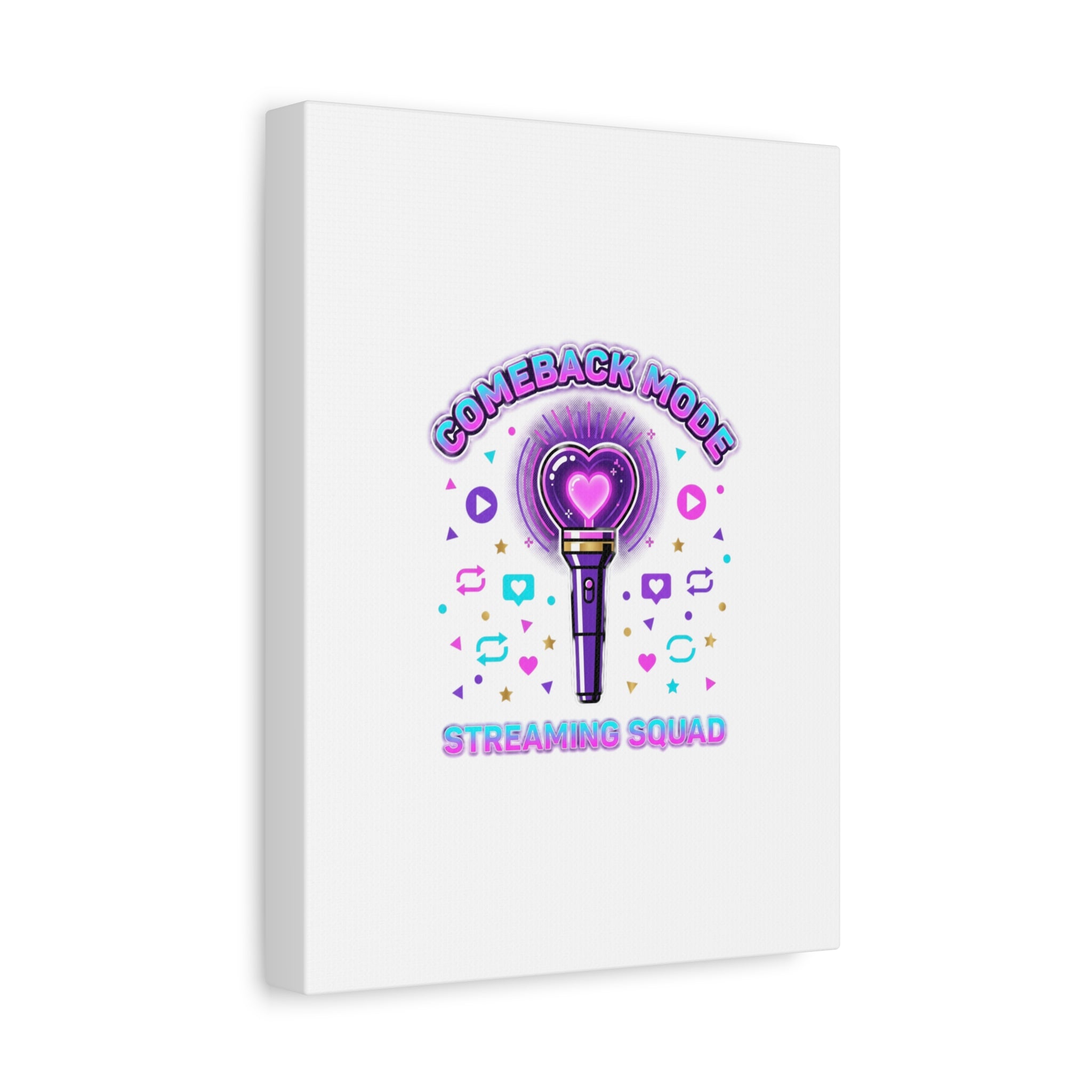 Comeback Mode Lightstick Canvas | K-pop Comeback, Streaming Squad