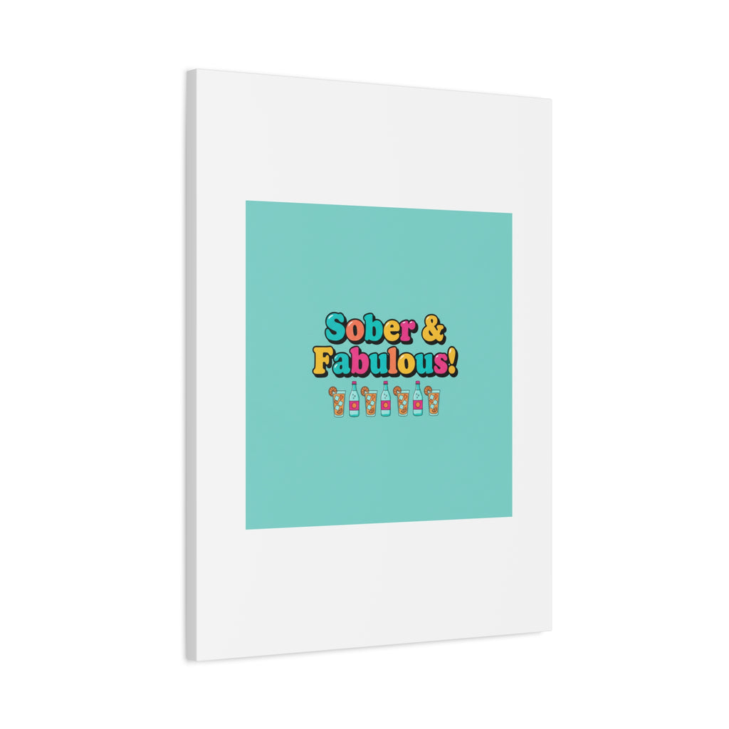 Sober & Fabulous! Canvas | Dry January, Mocktail Trend
