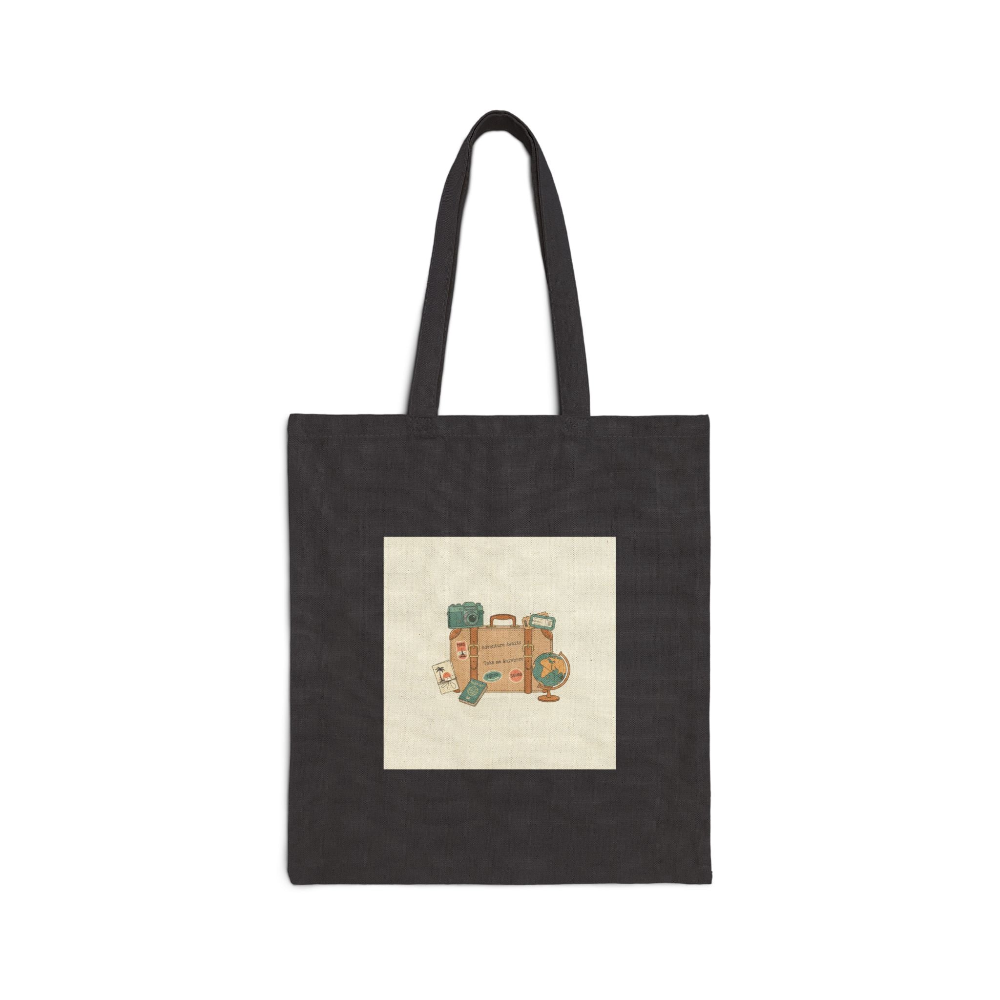 Vintage Travel Stamp Tote | passport stamp, wanderlust postcard