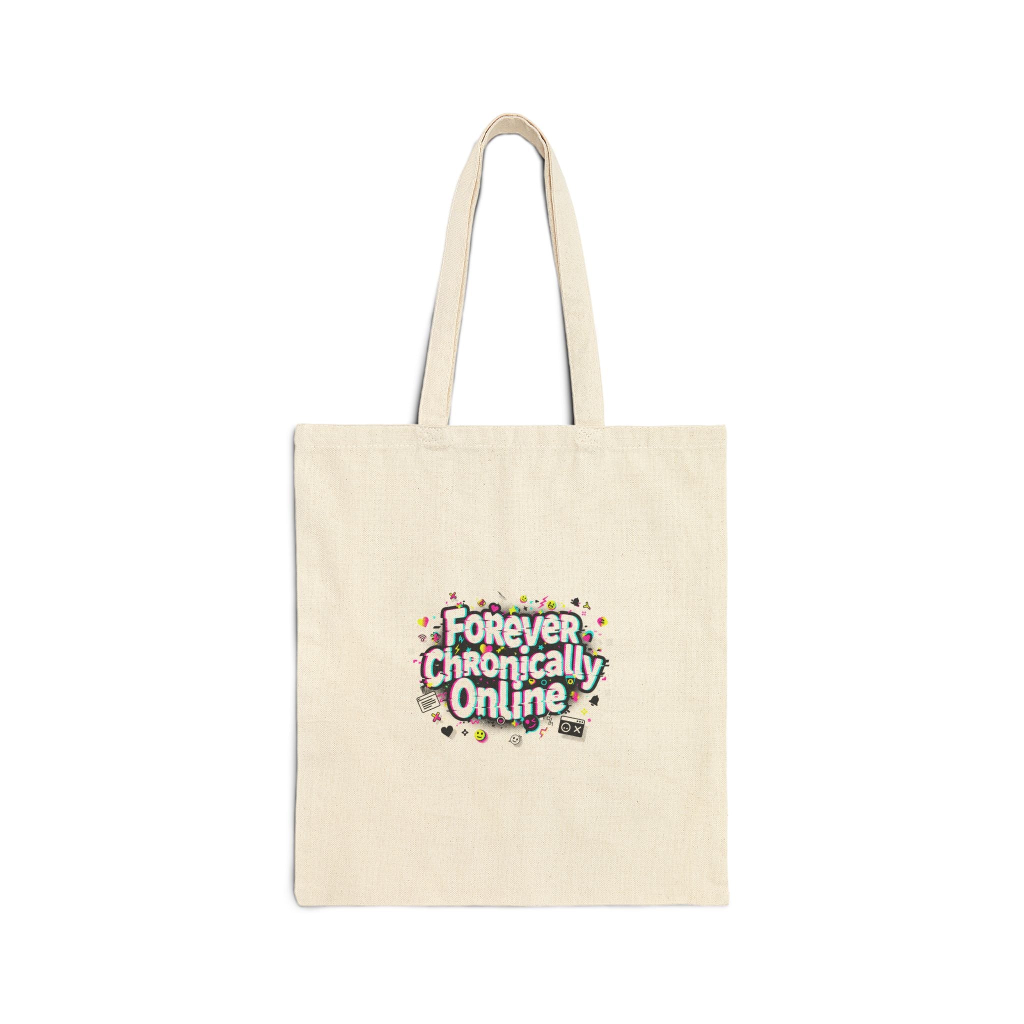 Forever Chronically Online Tote | internet slang, brainrot meme