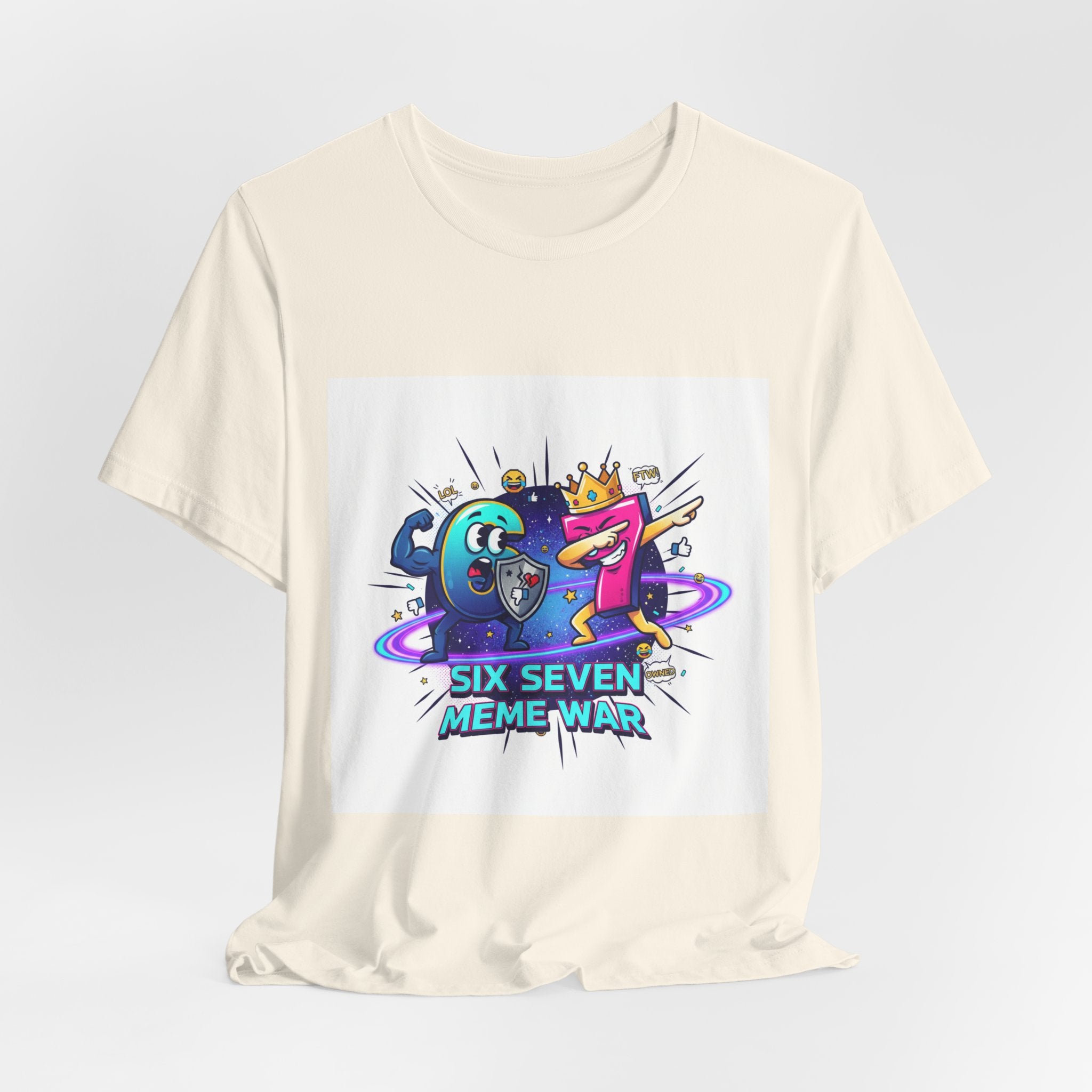 Six Seven Meme War T-Shirt | Legendary Internet Battle Tee