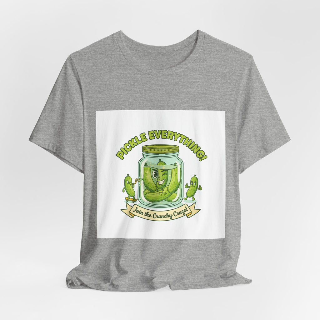 Pickle Everything Jar T-Shirt | pickle shirt, brine design