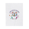 Life's a Cheese Adventure Velveteen Blanket | Rodent-Core, Cute Rat Art