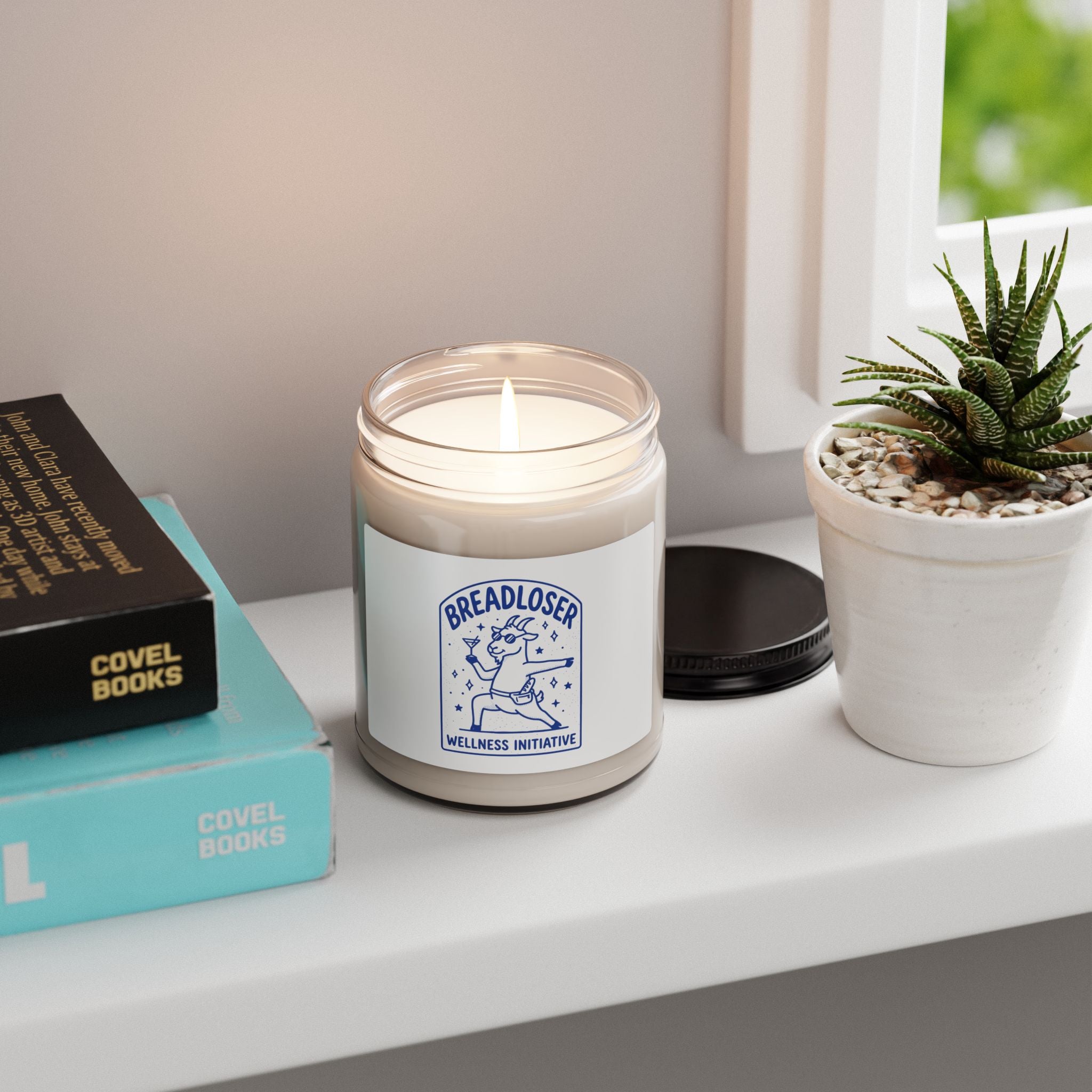 BREADLOSER Wellness Initiative Candle | Scented Soy Candle, Meme Humor
