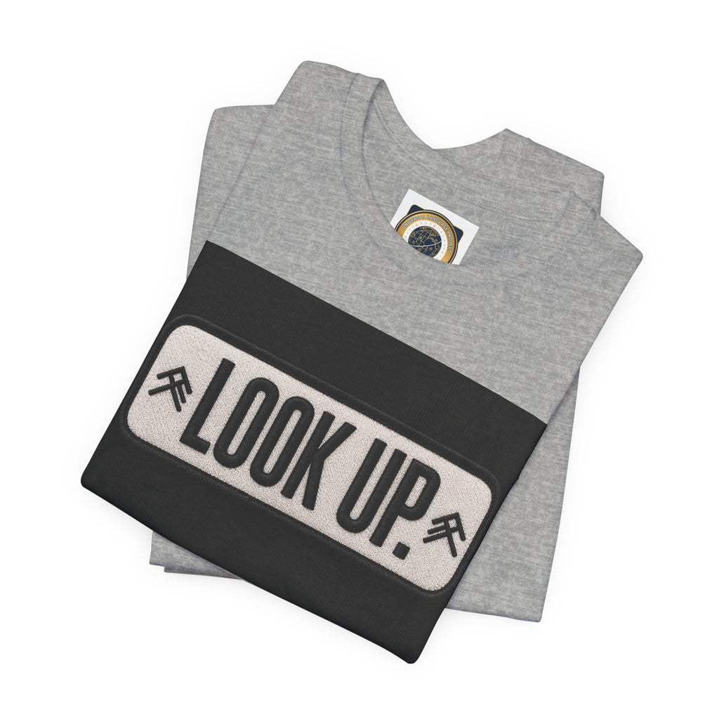 Look Up Tee — Inspirational Graphic T‑Shirt
