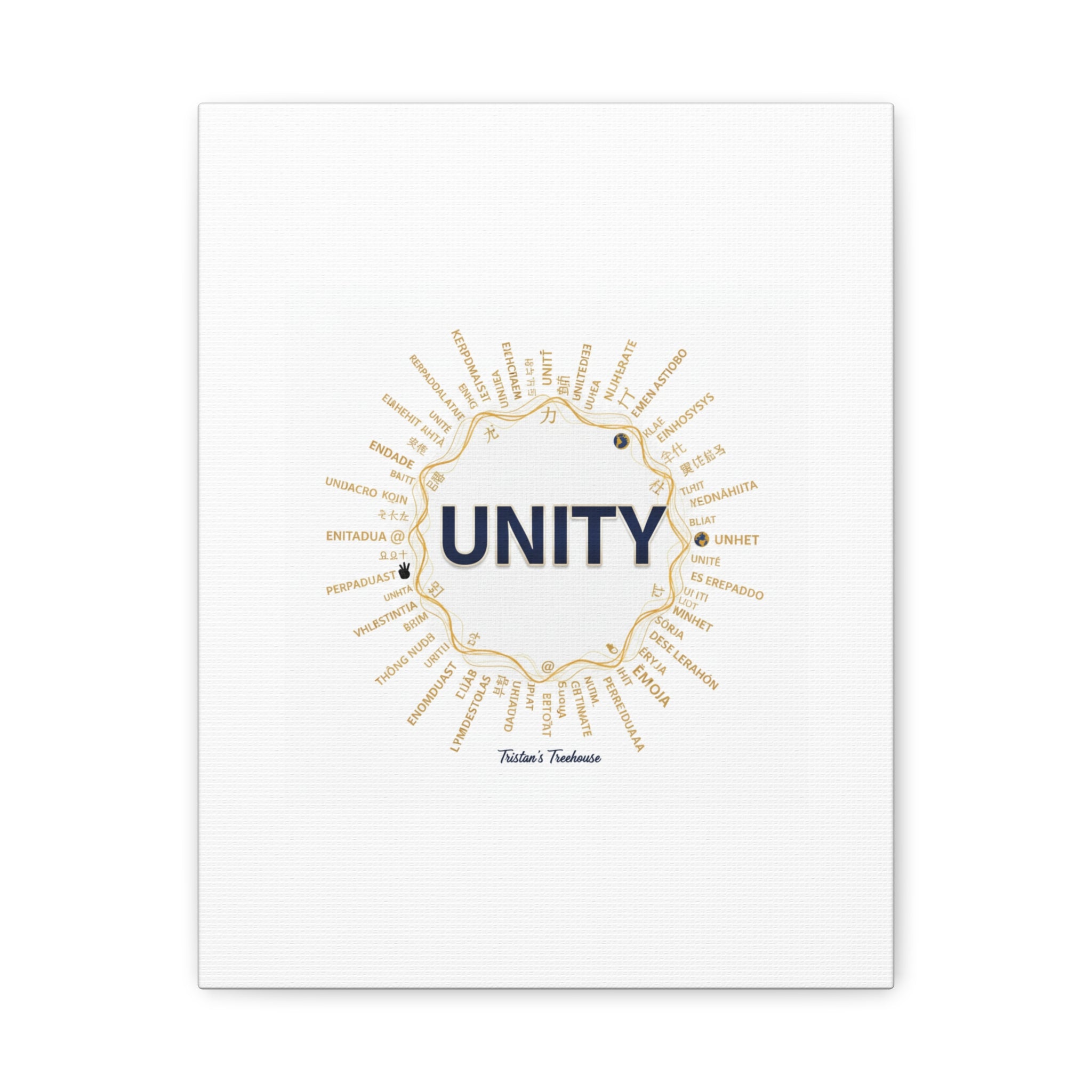 UNITY Canvas, Matte Stretched 1.25" | Dry January sober curious decor