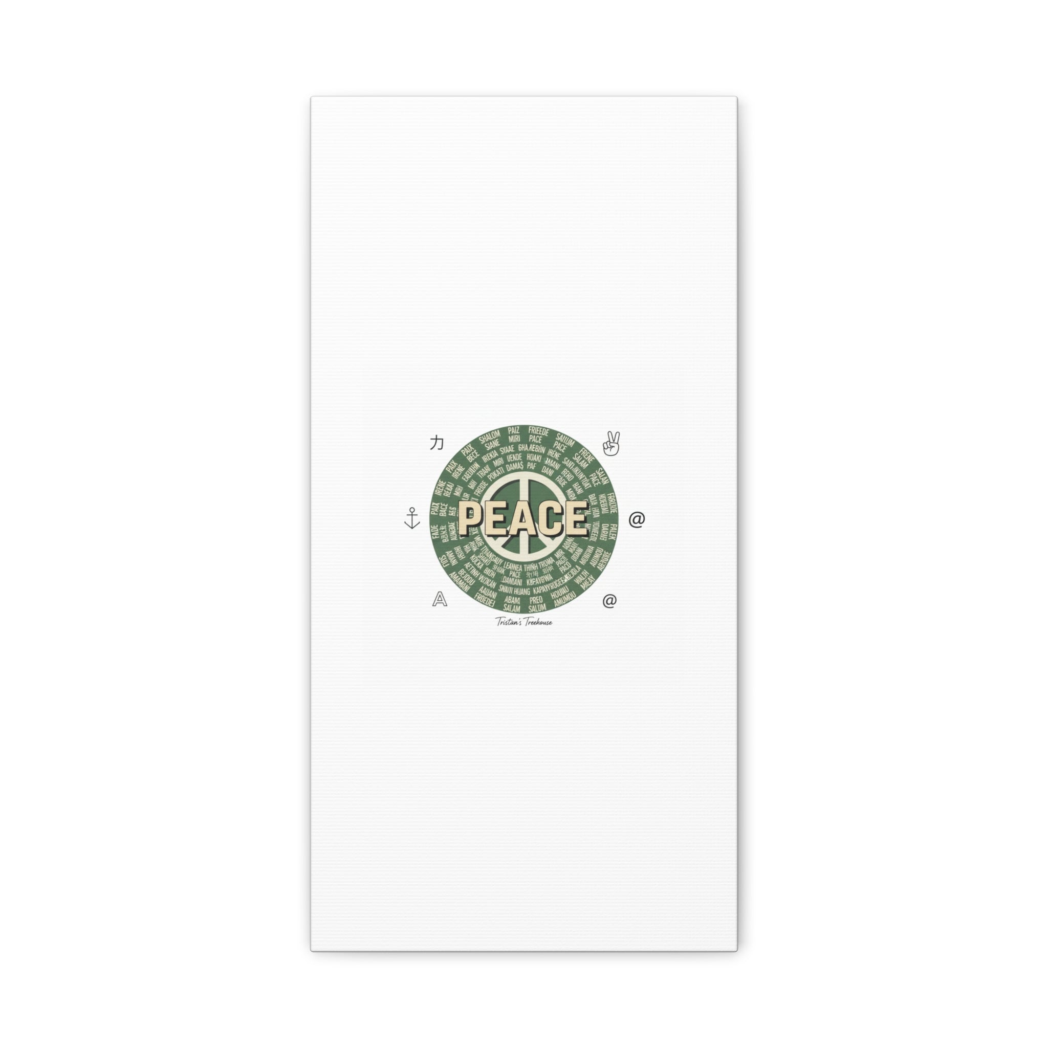 Peace doodle canvas | hand drawn sketch aesthetic, handwritten message