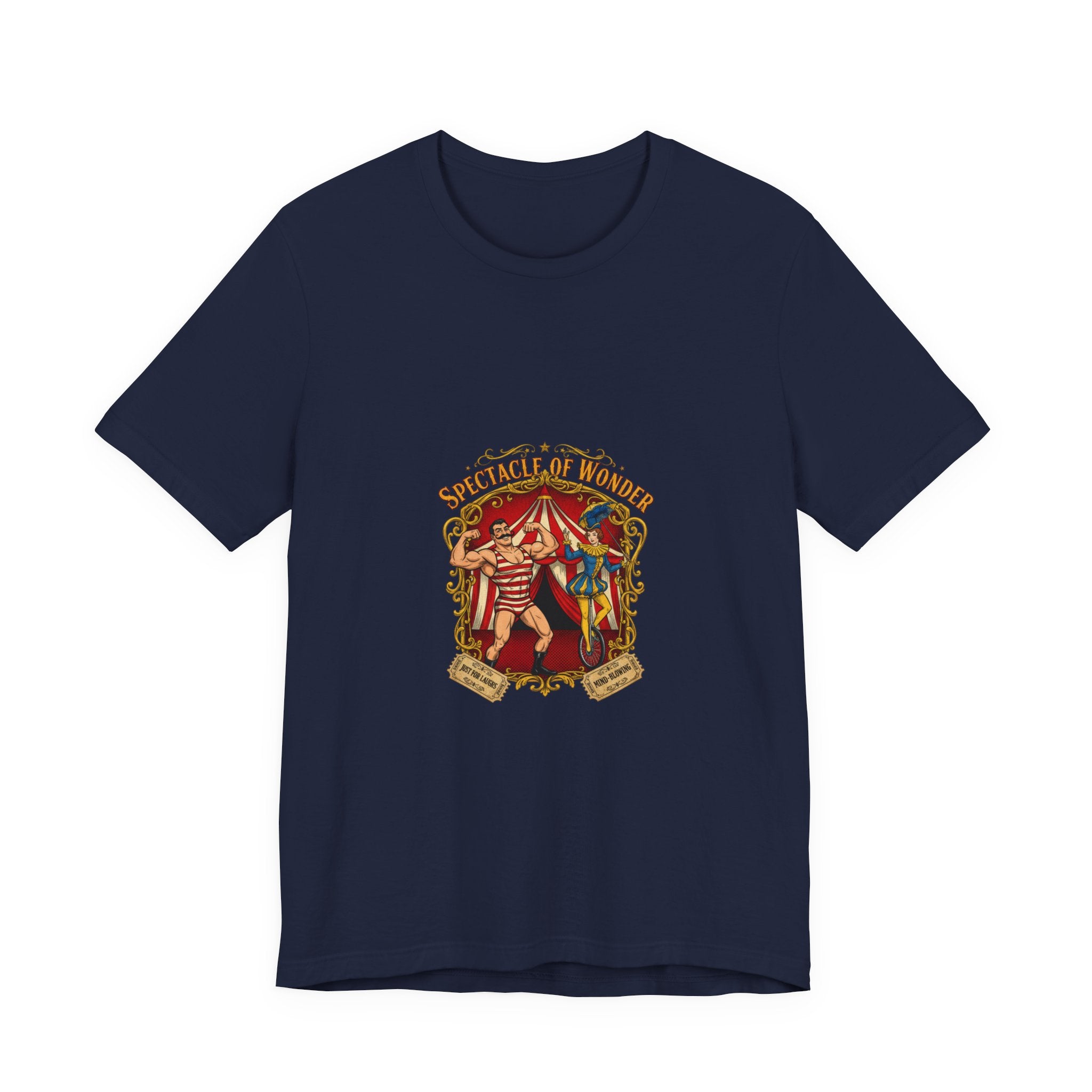 "Spectacle of Wonder" Vintage Circus T-Shirt | Retro Carnival Graphic Tee