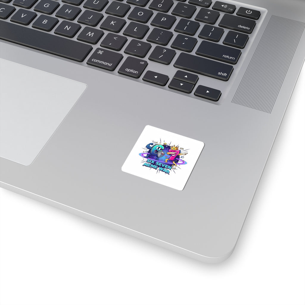 Six Seven Meme War Sticker | Viral Internet Battle Decal