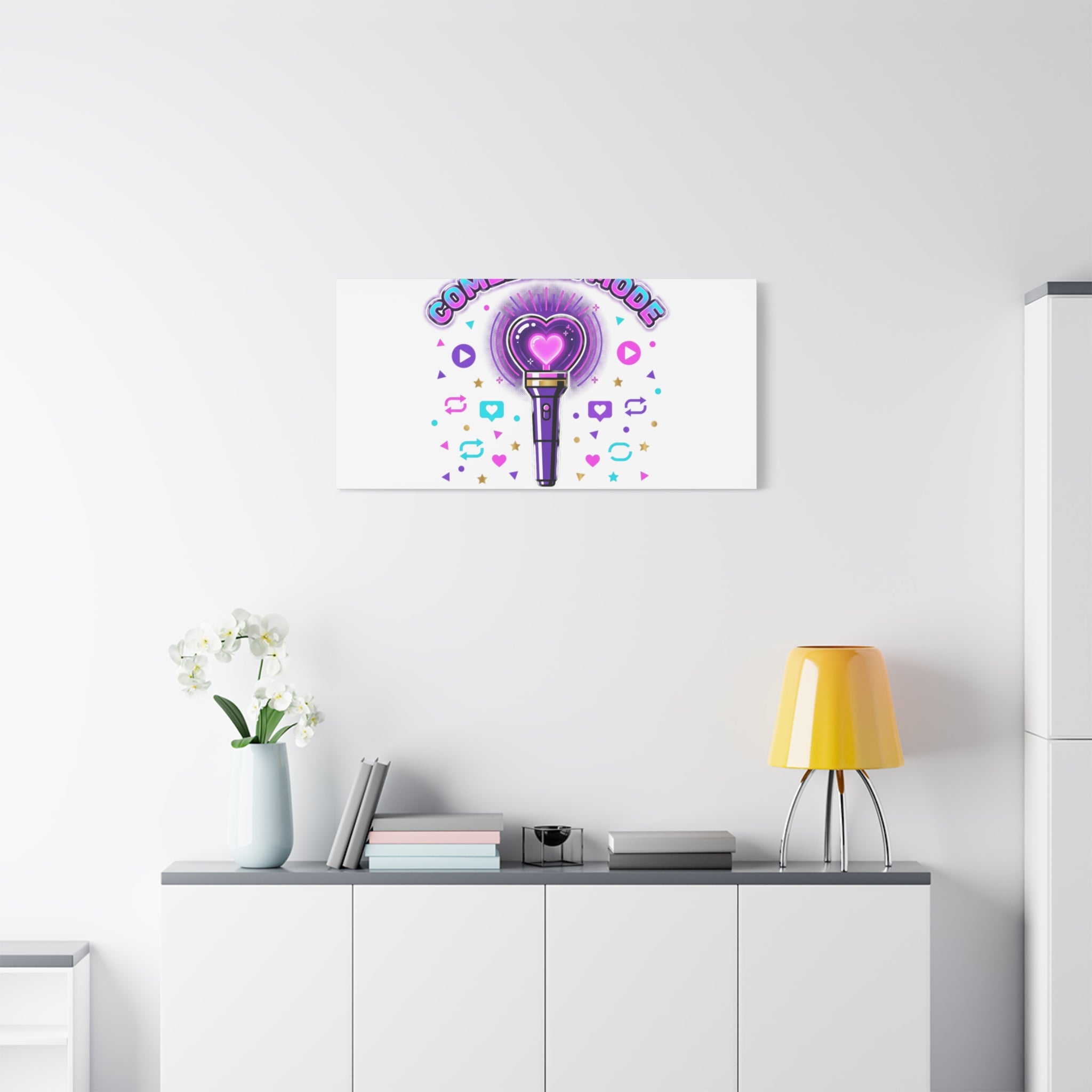 Comeback Mode Lightstick Canvas | K-pop Comeback, Streaming Squad