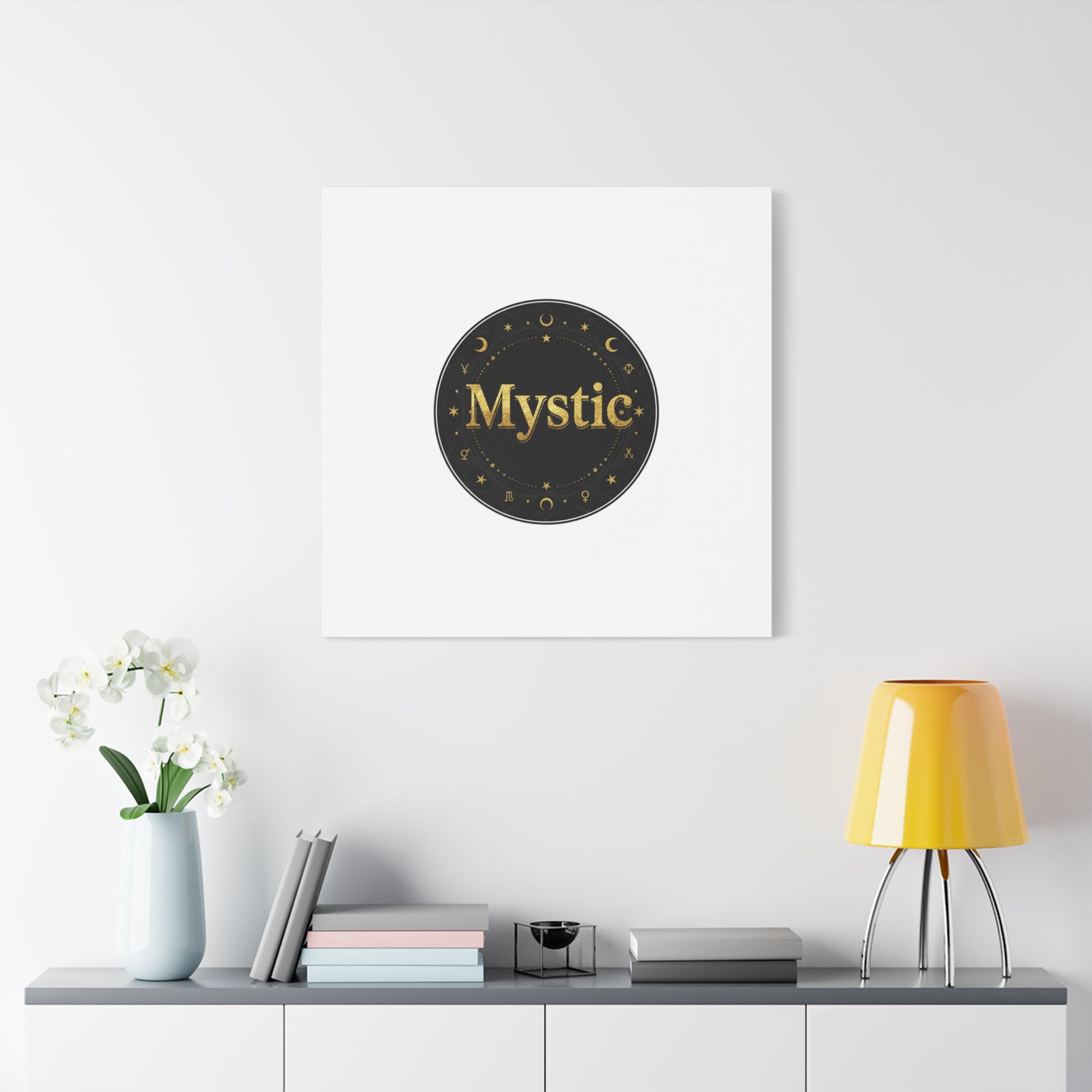 Mystic Circle tarot poster | occult type, esoteric print