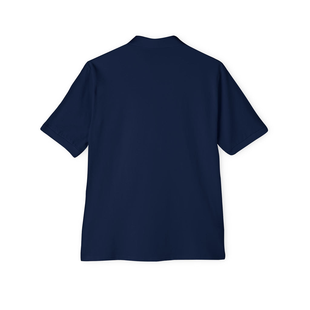 Motivation Is a Universal Language Polo — Tristan's Treehouse Men's Piqué